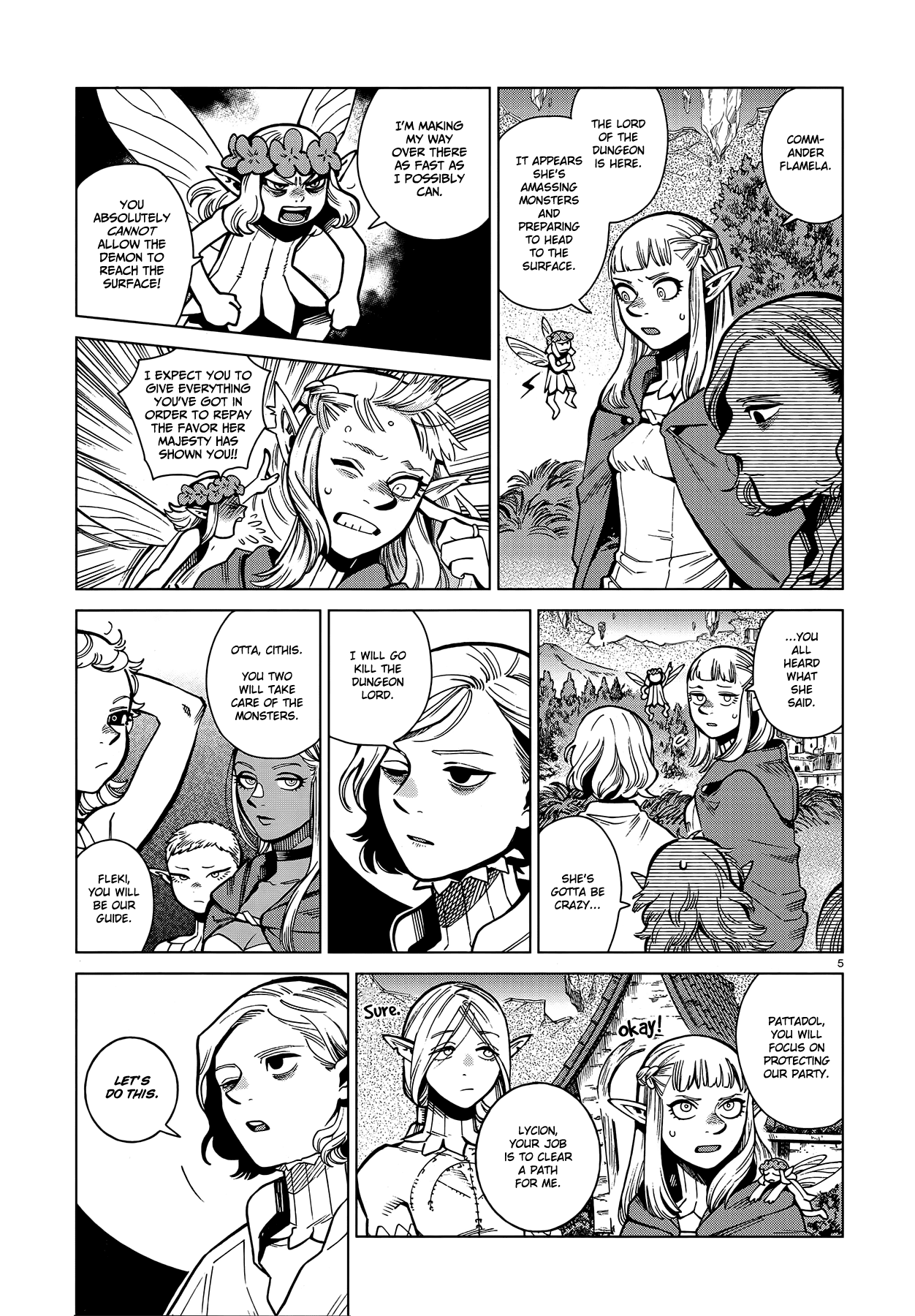 Dungeon Meshi Chapter 83 page 5 - Chapter 83: Marcille II