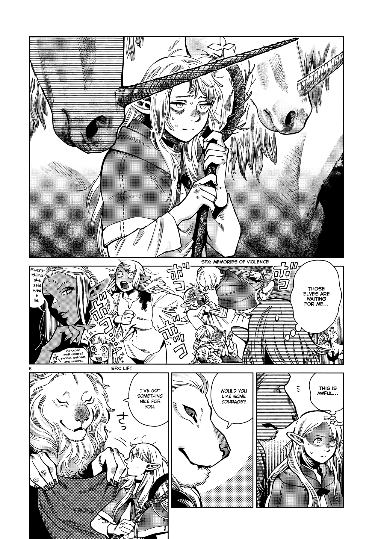 Dungeon Meshi Chapter 83 page 6 - Chapter 83: Marcille II