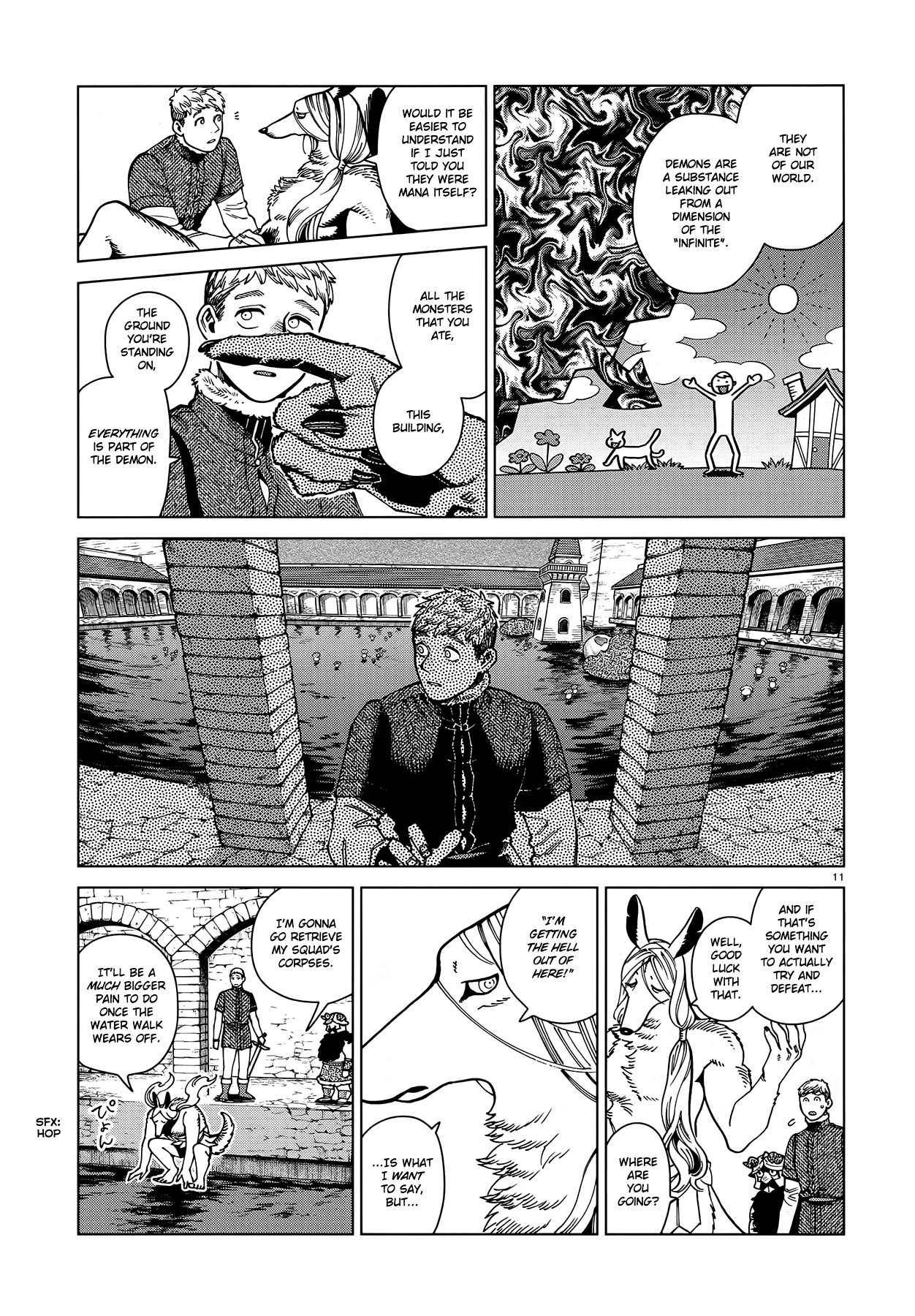 Dungeon Meshi Chapter 84 page 11 - Chapter 84: Marcille III