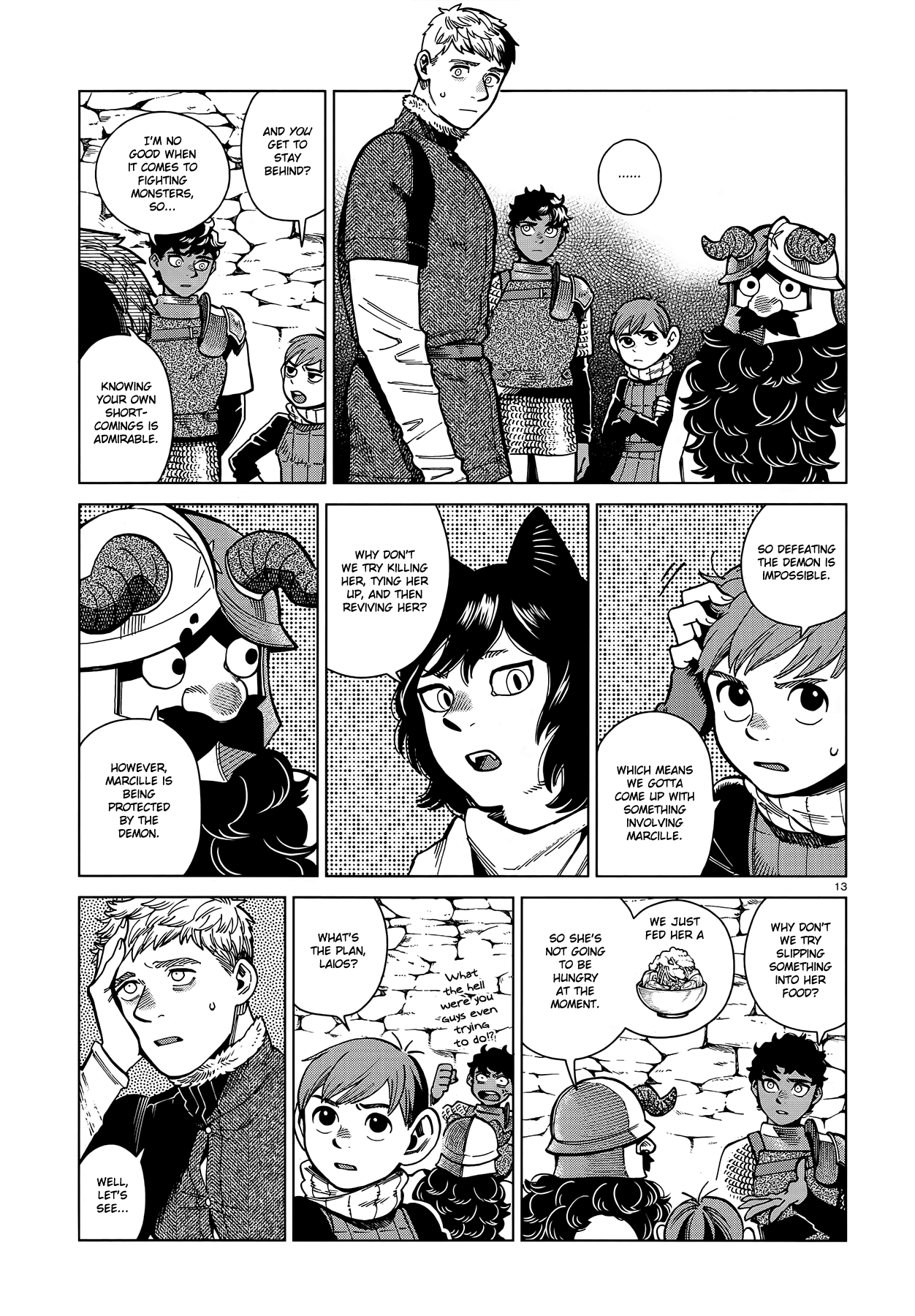 Dungeon Meshi Chapter 84 page 13 - Chapter 84: Marcille III