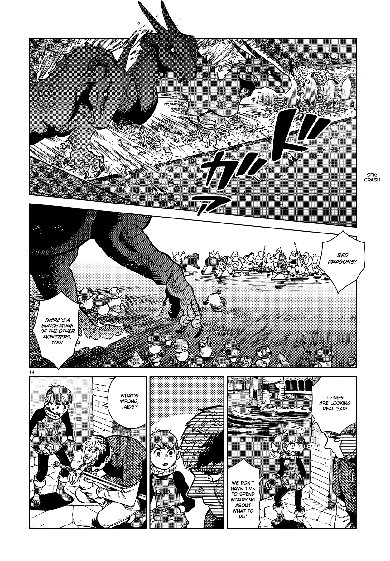 Dungeon Meshi Chapter 84 page 14 - Chapter 84: Marcille III