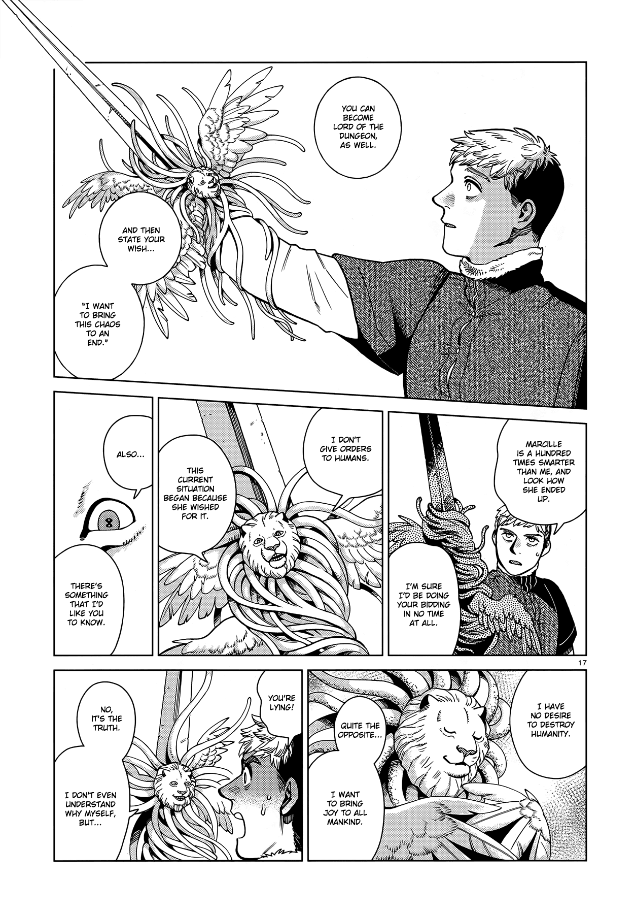 Dungeon Meshi Chapter 84 page 17 - Chapter 84: Marcille III