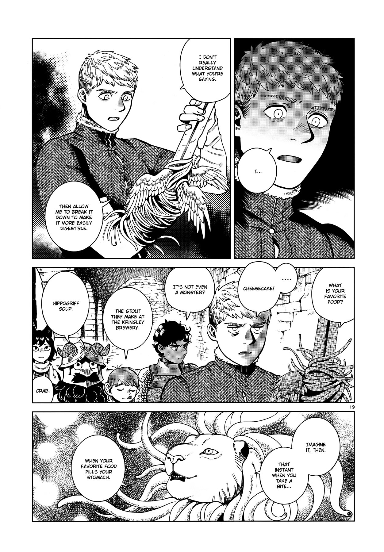 Dungeon Meshi Chapter 84 page 19 - Chapter 84: Marcille III