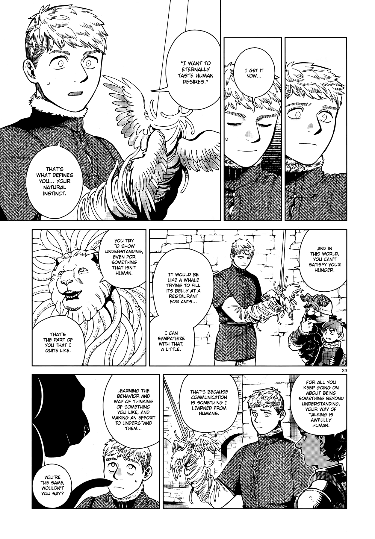 Dungeon Meshi Chapter 84 page 23 - Chapter 84: Marcille III