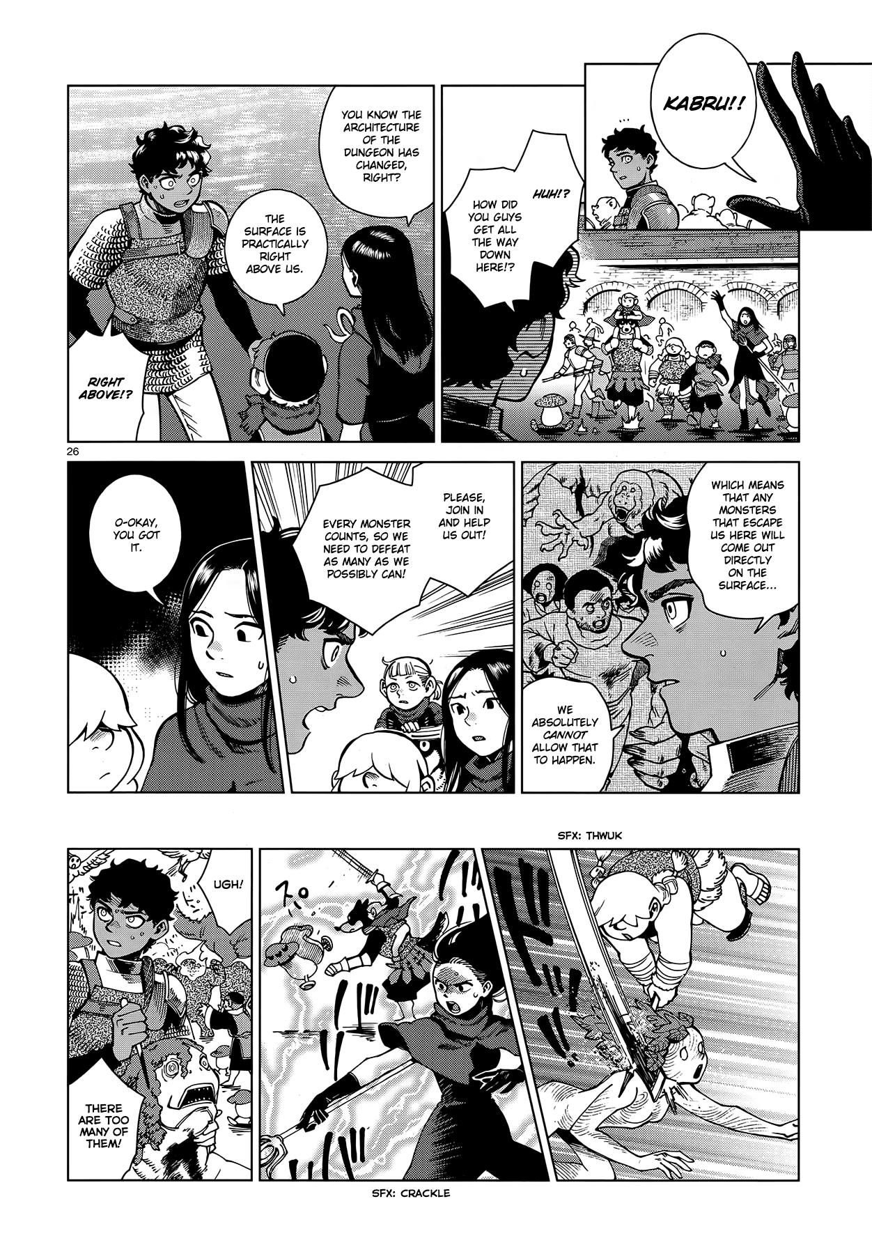 Dungeon Meshi Chapter 84 page 26 - Chapter 84: Marcille III