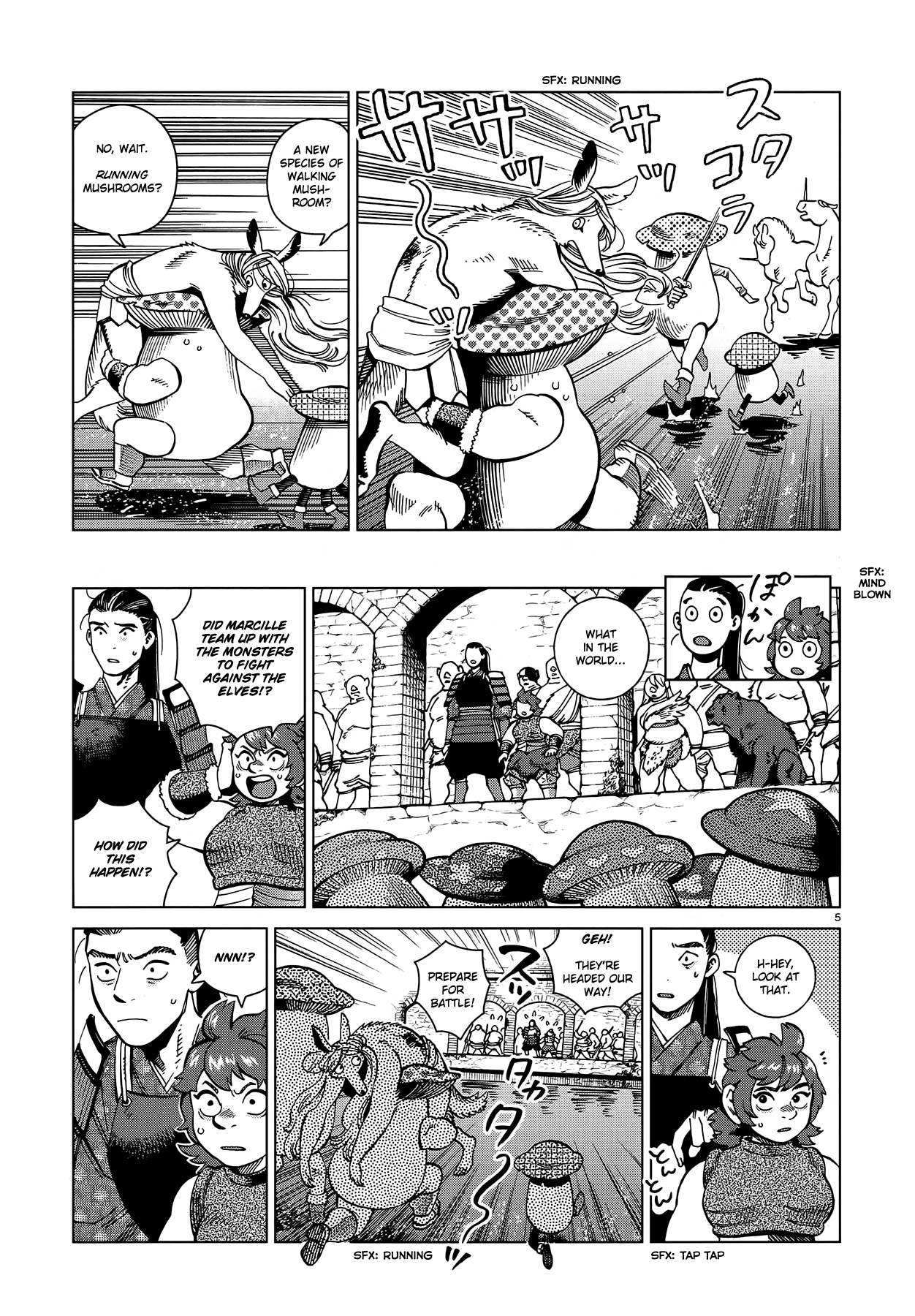 Dungeon Meshi Chapter 84 page 5 - Chapter 84: Marcille III