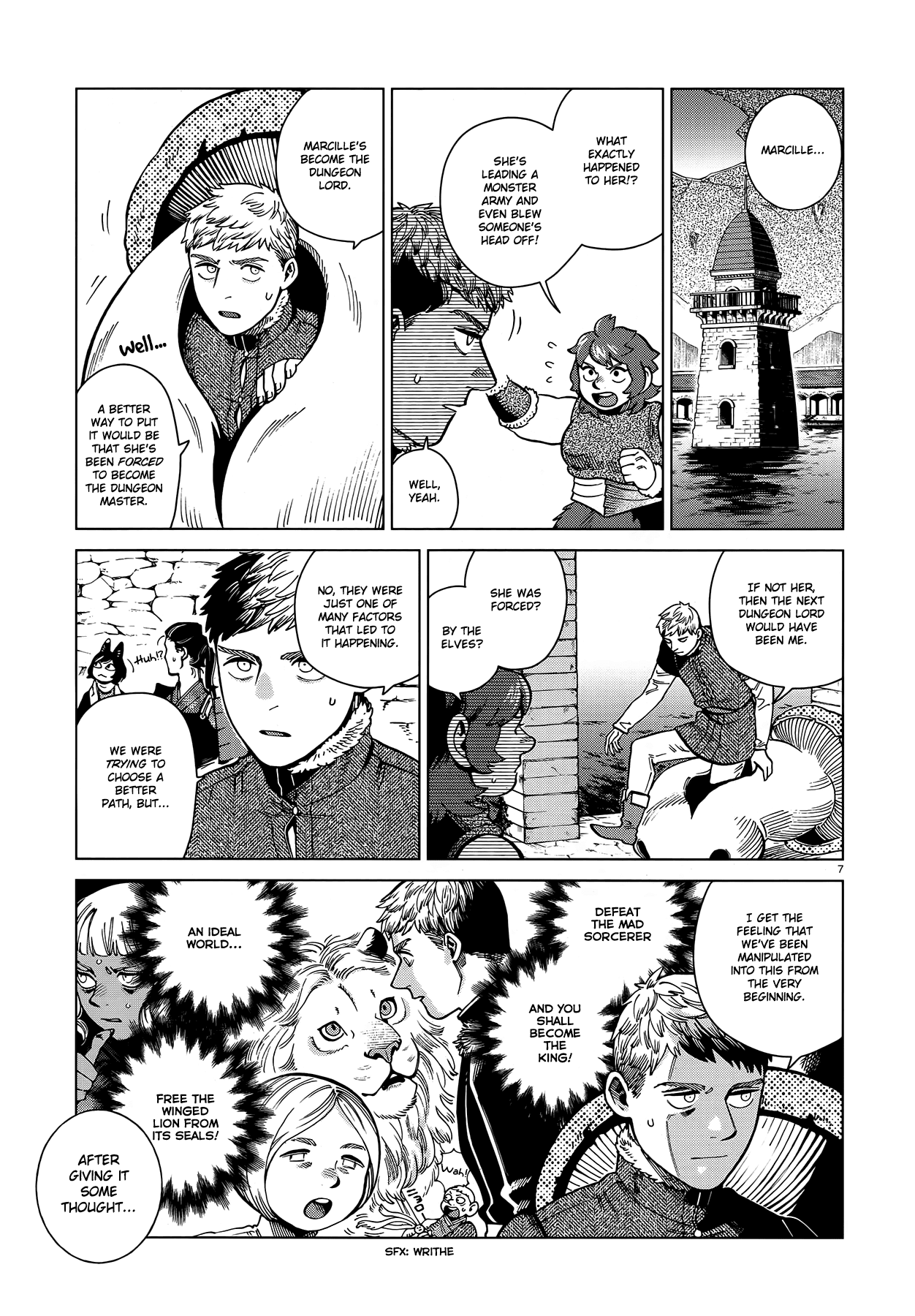 Dungeon Meshi Chapter 84 page 7 - Chapter 84: Marcille III