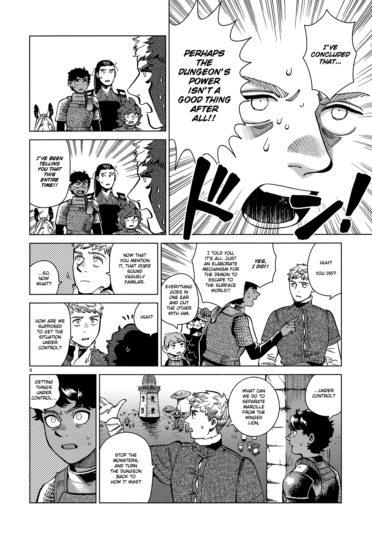 Dungeon Meshi Chapter 84 page 8 - Chapter 84: Marcille III