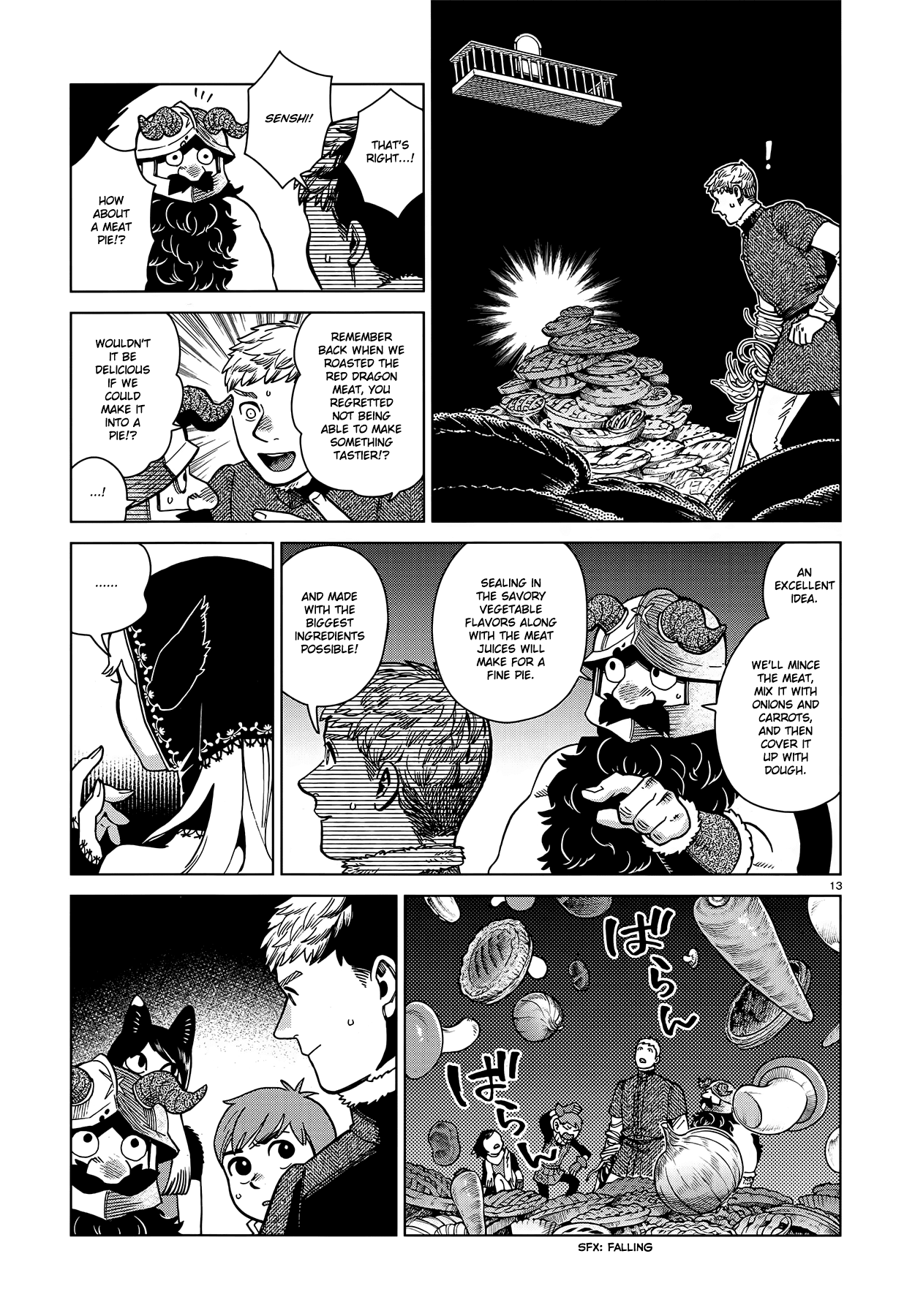 Dungeon Meshi Chapter 85 page 13 - Chapter 85: Marcille IV