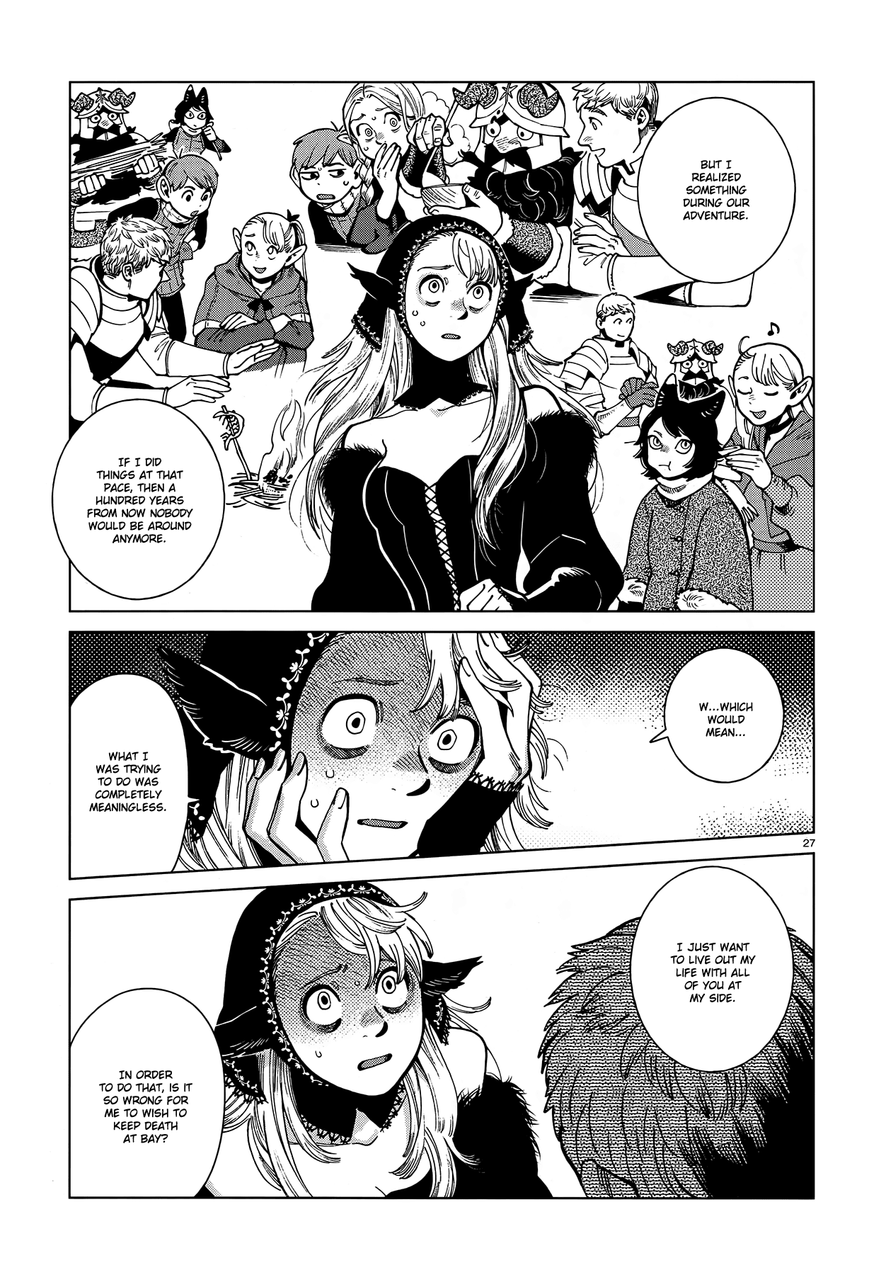 Dungeon Meshi Chapter 85 page 27 - Chapter 85: Marcille IV