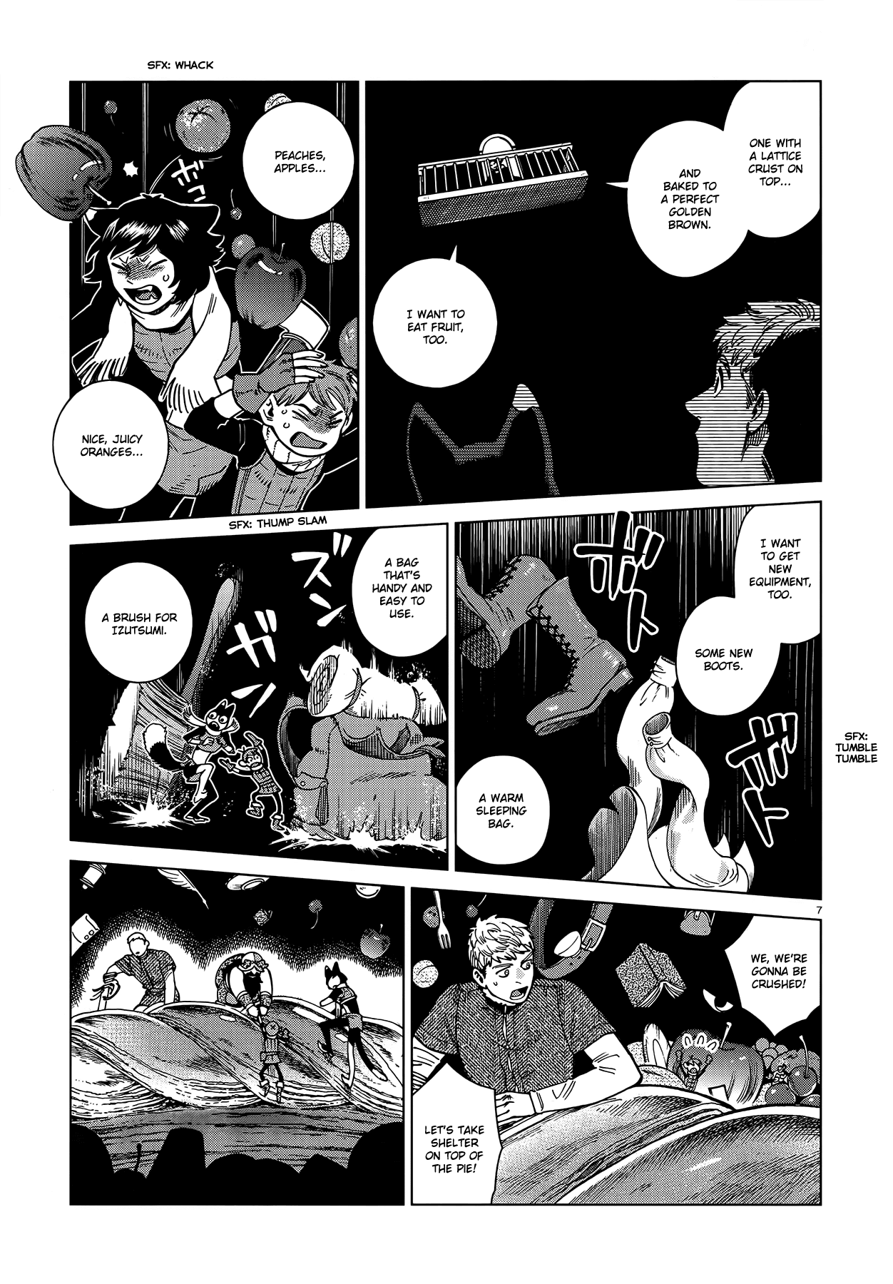 Dungeon Meshi Chapter 85 page 7 - Chapter 85: Marcille IV