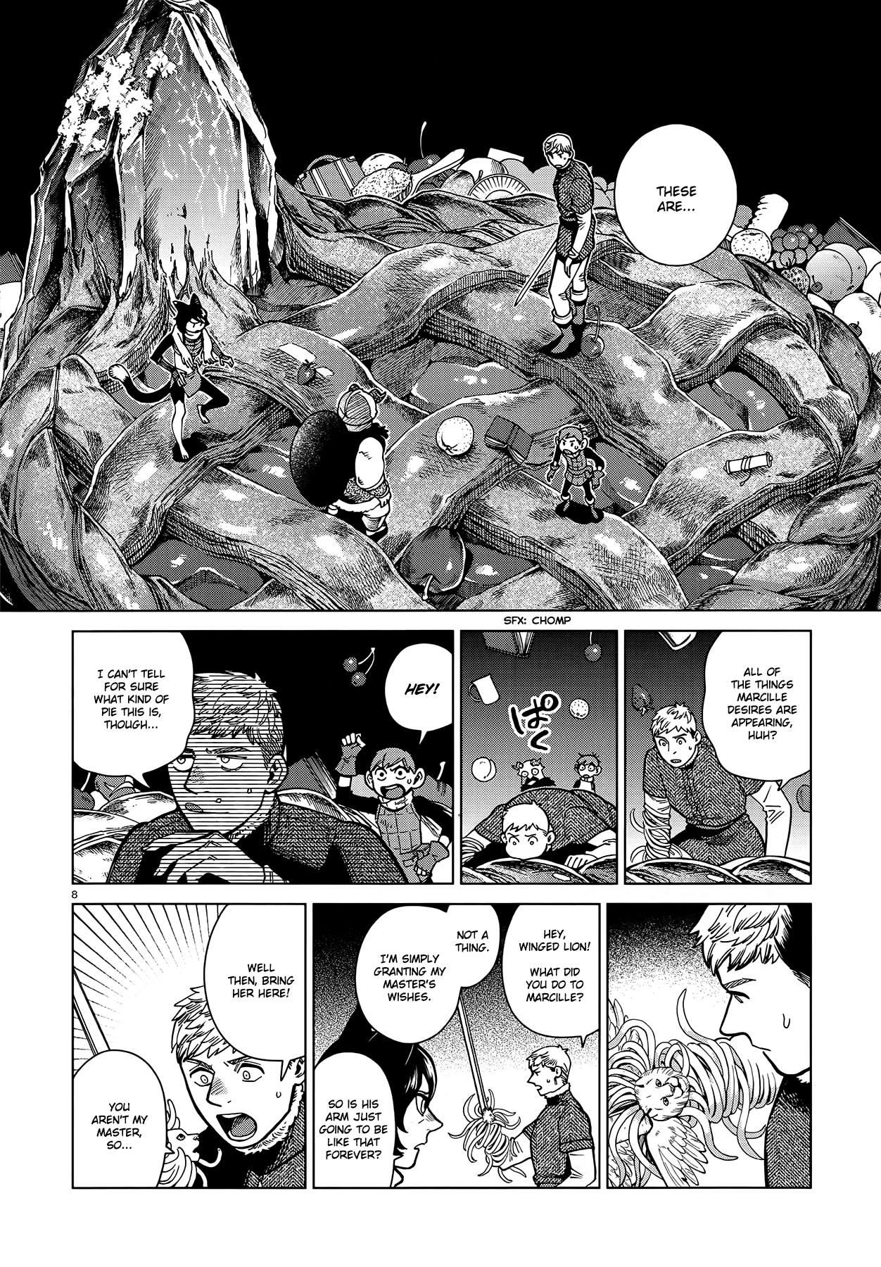 Dungeon Meshi Chapter 85 page 8 - Chapter 85: Marcille IV