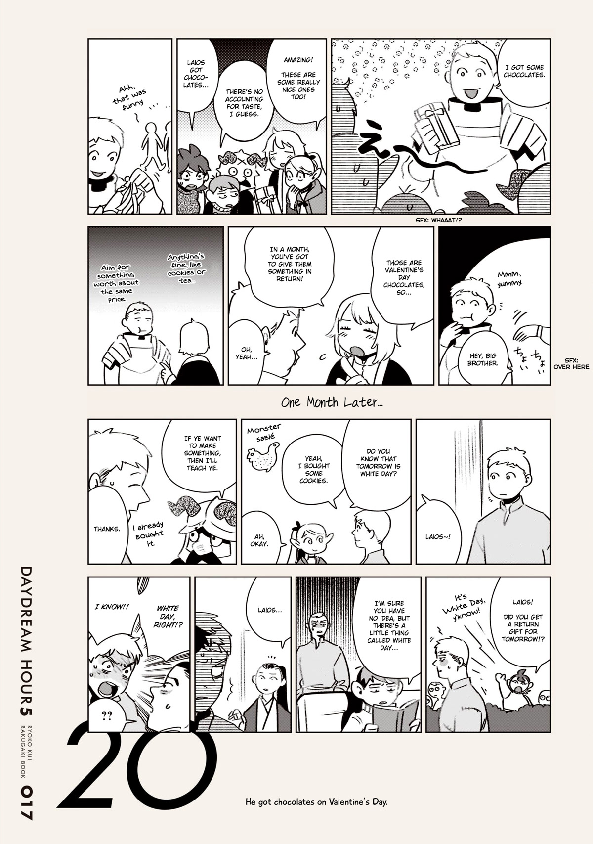 Dungeon Meshi Chapter 86.1 page 17 - Chapter 86.1: Daydream Hour 5
