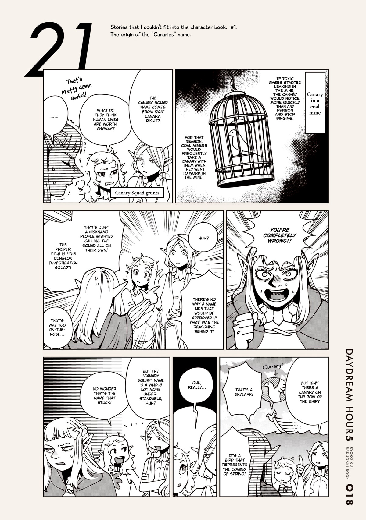 Dungeon Meshi Chapter 86.1 page 18 - Chapter 86.1: Daydream Hour 5