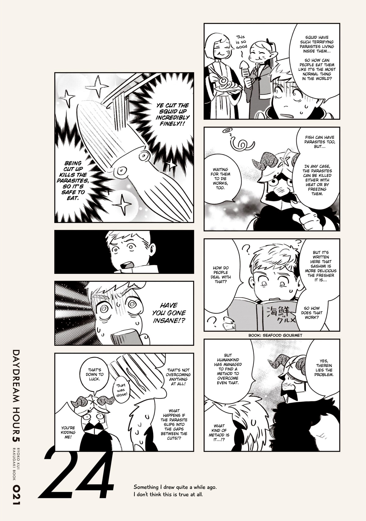 Dungeon Meshi Chapter 86.1 page 21 - Chapter 86.1: Daydream Hour 5