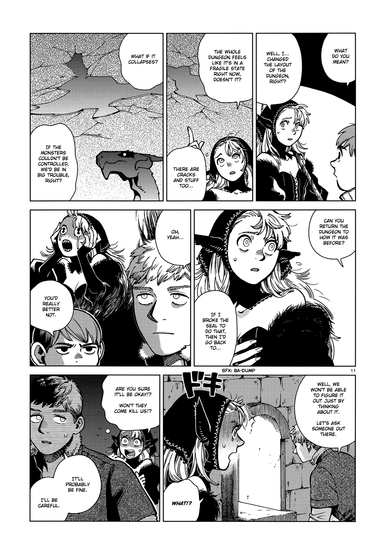 Dungeon Meshi Chapter 86 page 11 - Chapter 86: Winged Lion