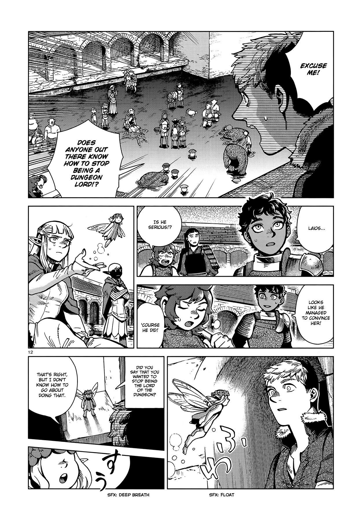 Dungeon Meshi Chapter 86 page 12 - Chapter 86: Winged Lion