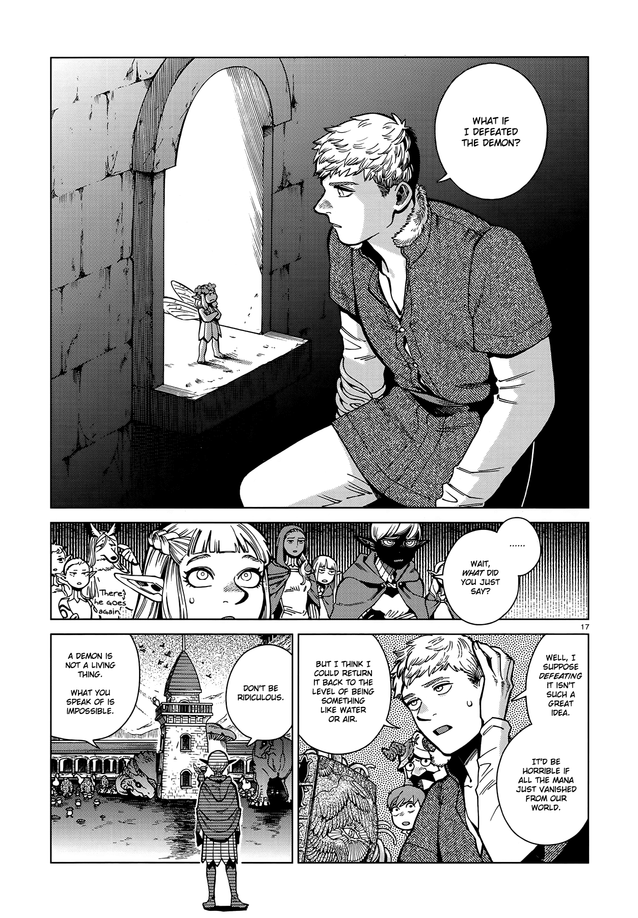 Dungeon Meshi Chapter 86 page 17 - Chapter 86: Winged Lion