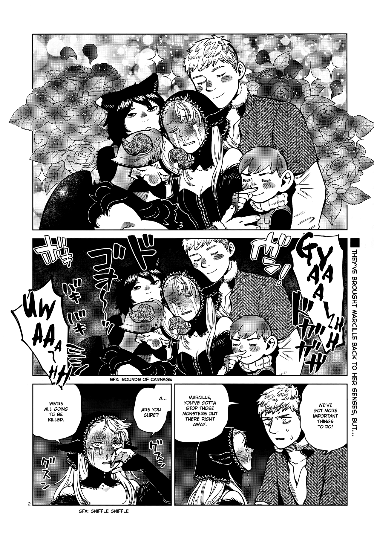 Dungeon Meshi Chapter 86 page 2 - Chapter 86: Winged Lion