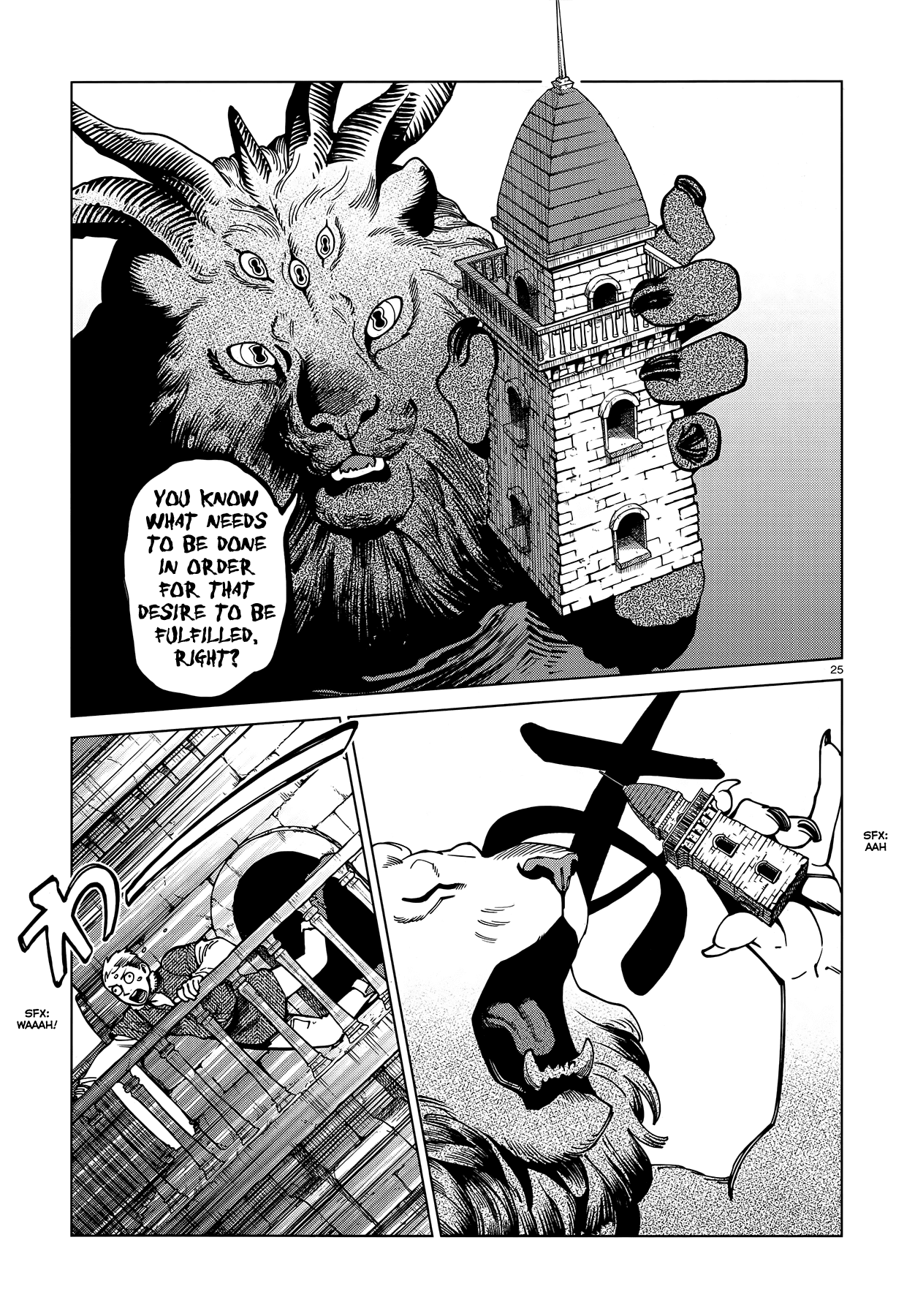 Dungeon Meshi Chapter 86 page 24 - Chapter 86: Winged Lion