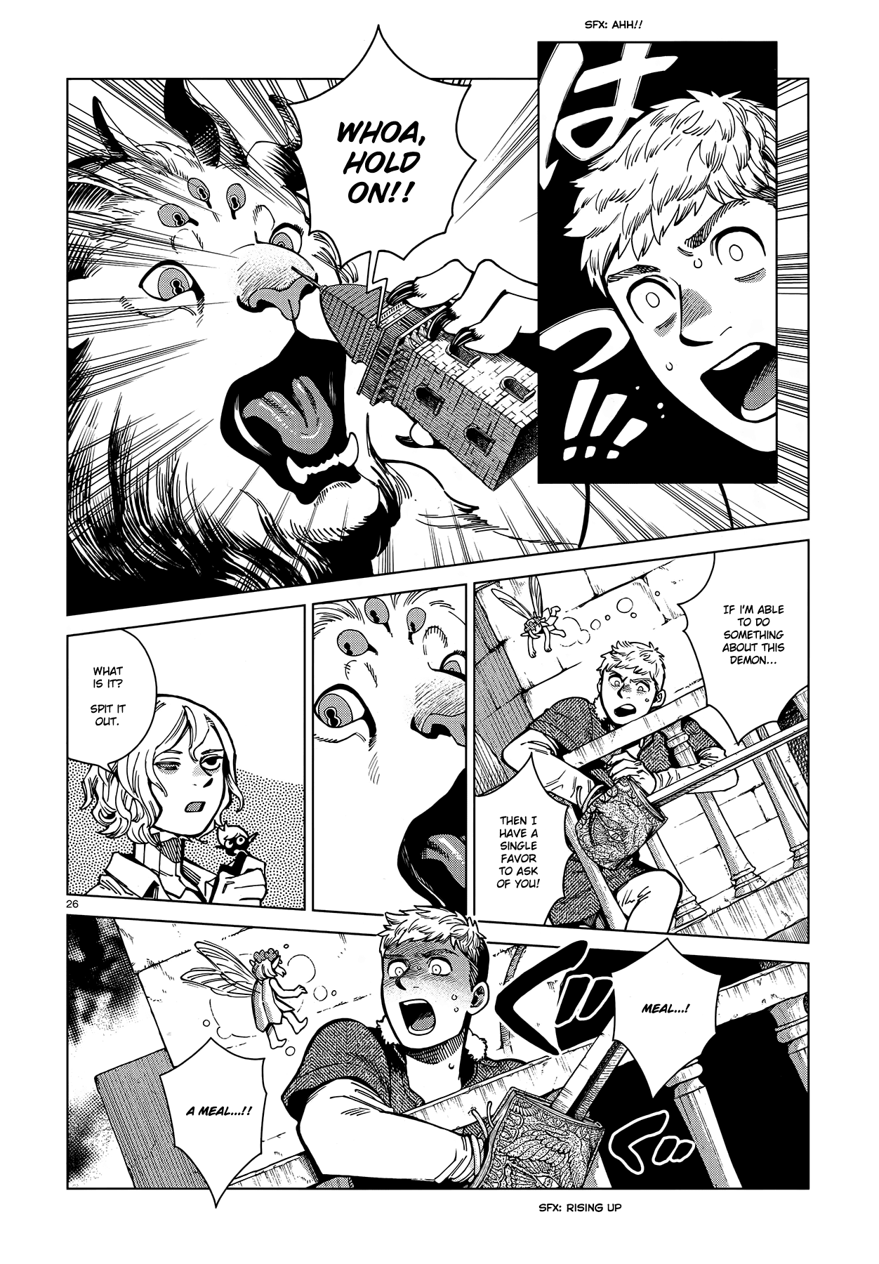 Dungeon Meshi Chapter 86 page 25 - Chapter 86: Winged Lion