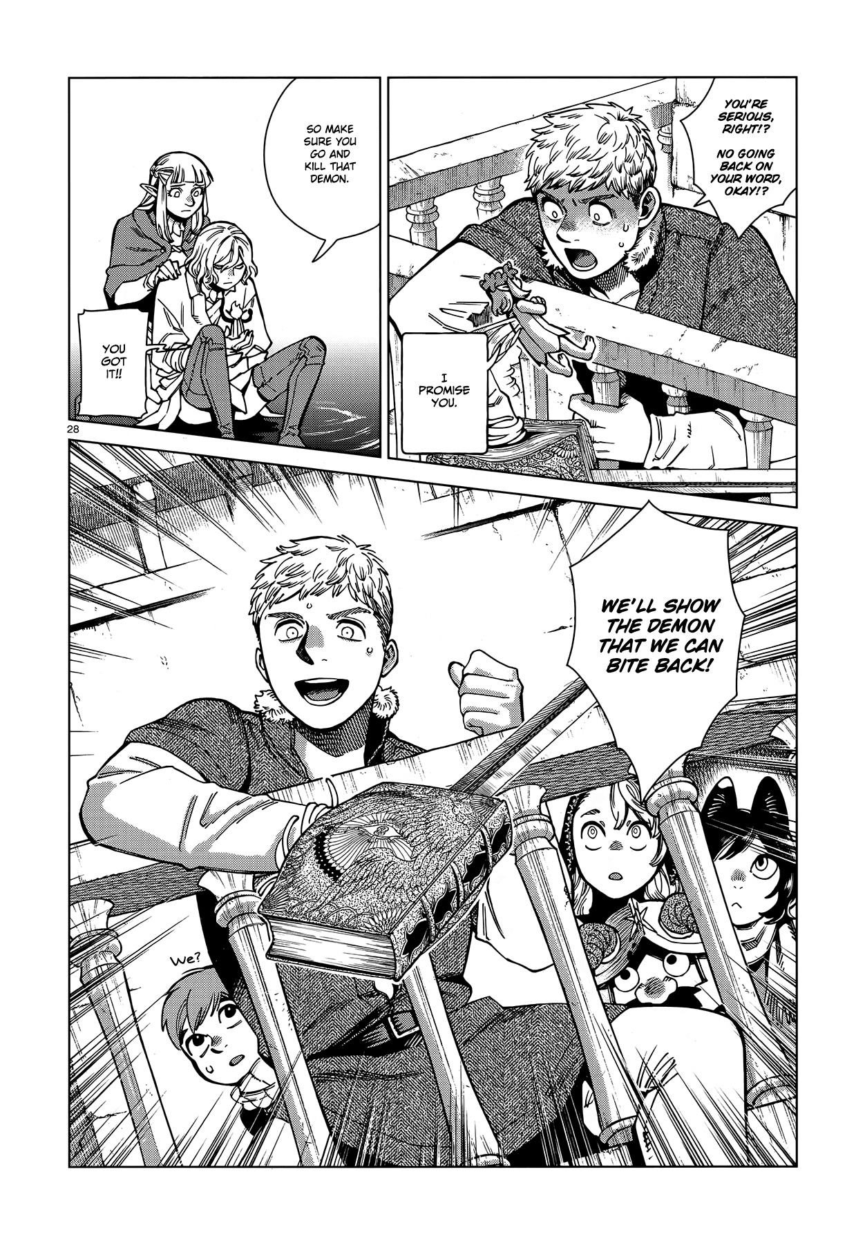 Dungeon Meshi Chapter 86 page 27 - Chapter 86: Winged Lion