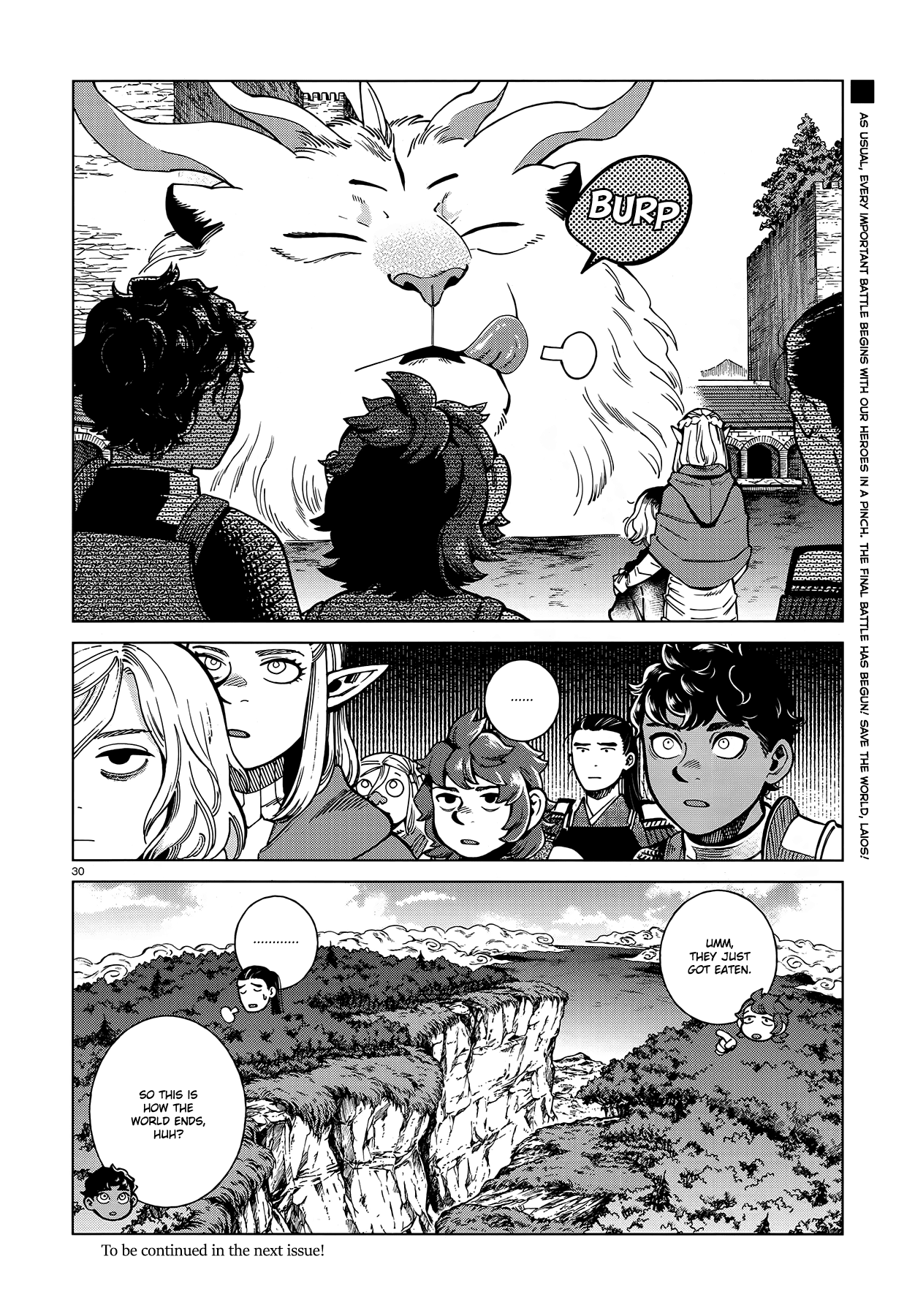Dungeon Meshi Chapter 86 page 29 - Chapter 86: Winged Lion