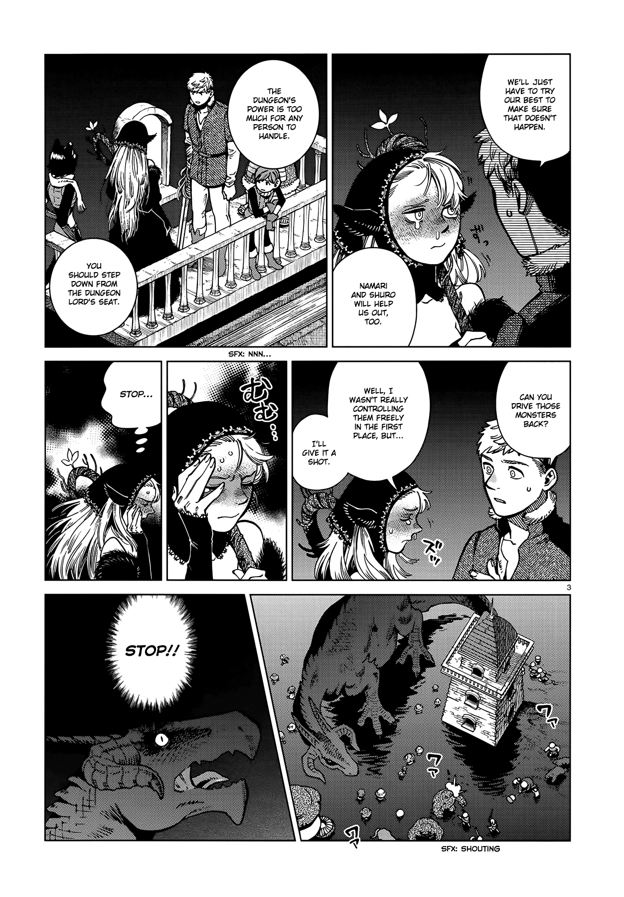 Dungeon Meshi Chapter 86 page 3 - Chapter 86: Winged Lion