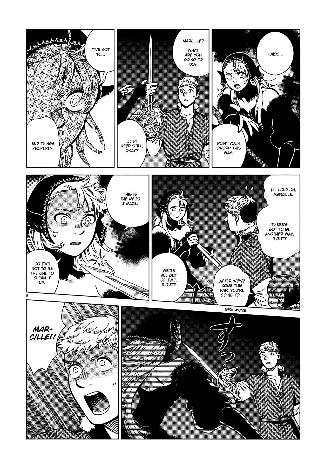 Dungeon Meshi Chapter 86 page 6 - Chapter 86: Winged Lion