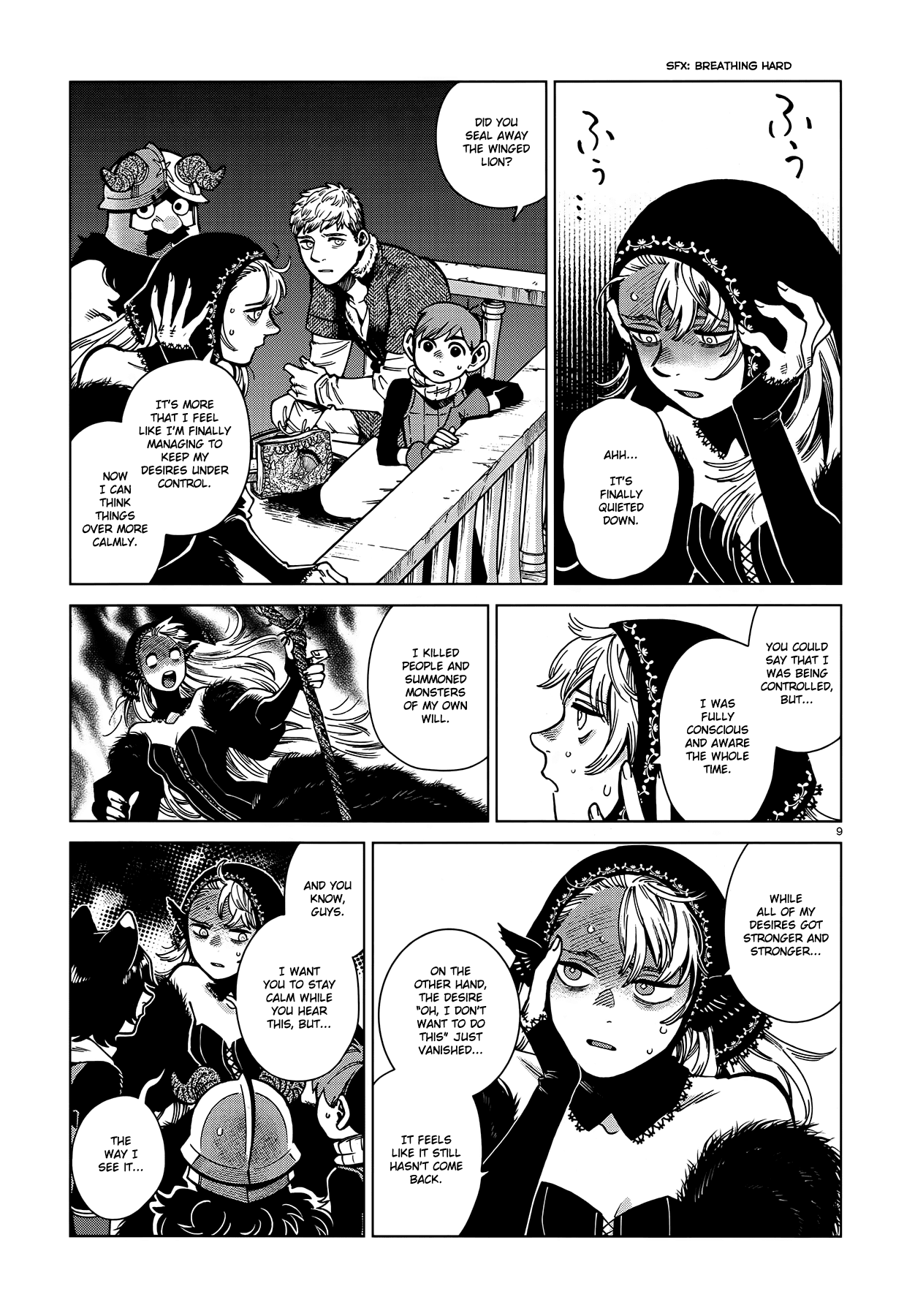 Dungeon Meshi Chapter 86 page 9 - Chapter 86: Winged Lion