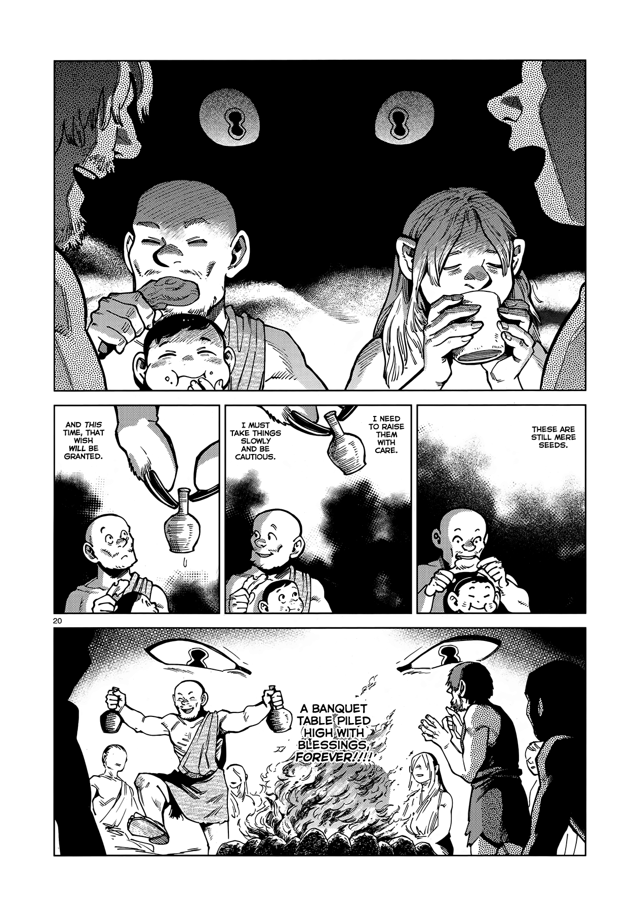 Dungeon Meshi Chapter 87 page 20 - Chapter 87: Winged Lion II