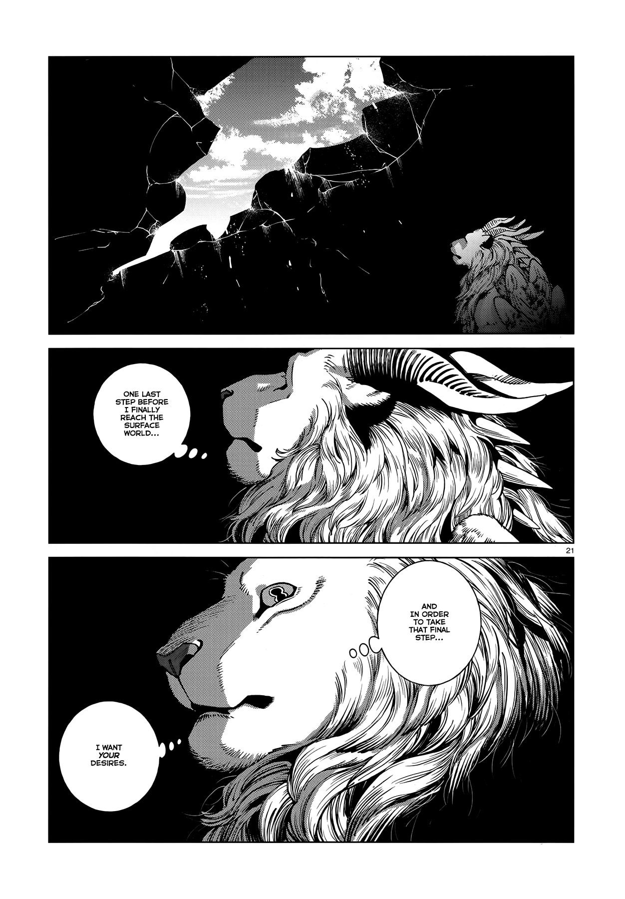 Dungeon Meshi Chapter 87 page 21 - Chapter 87: Winged Lion II