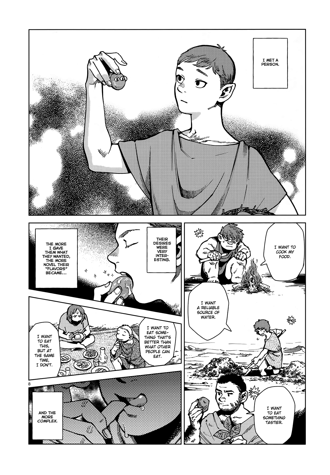 Dungeon Meshi Chapter 87 page 8 - Chapter 87: Winged Lion II