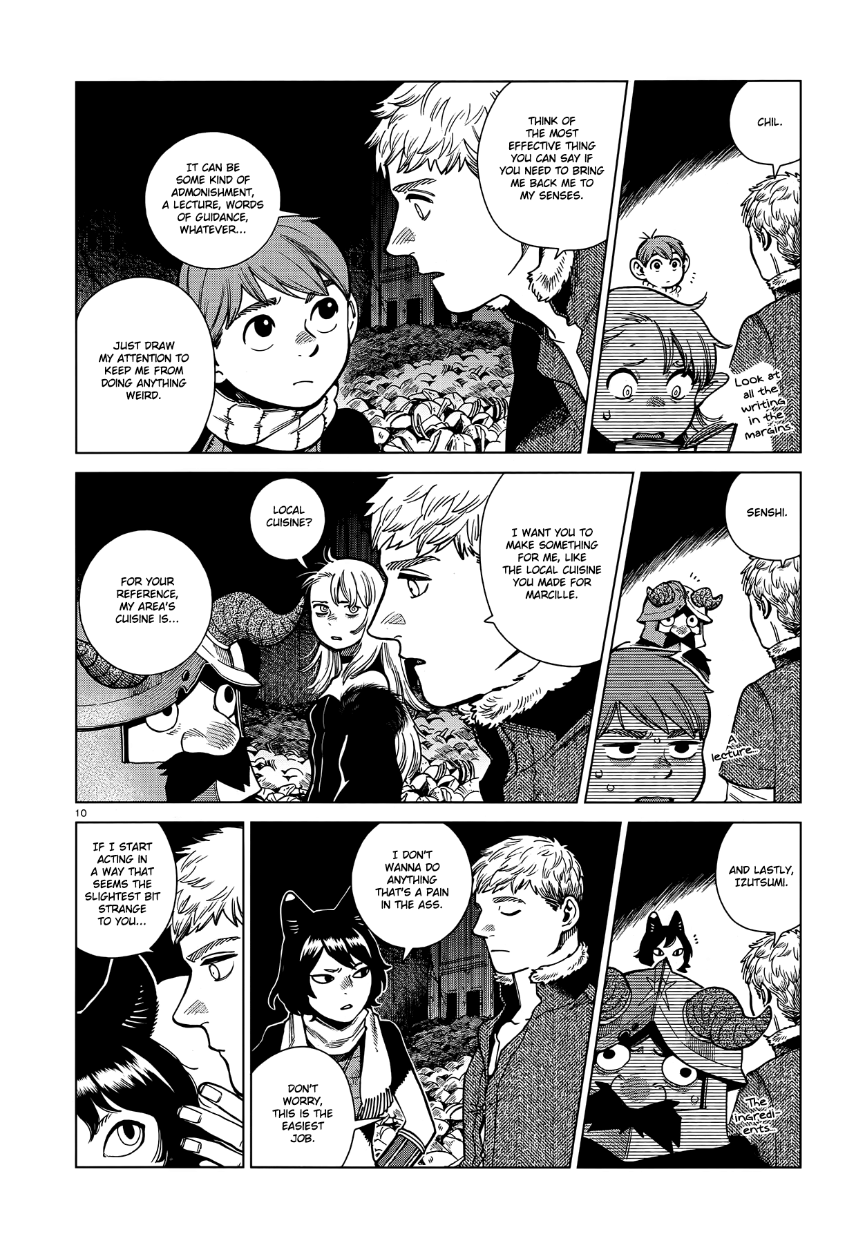Dungeon Meshi Chapter 88 page 10 - Chapter 88: Winged Lion III