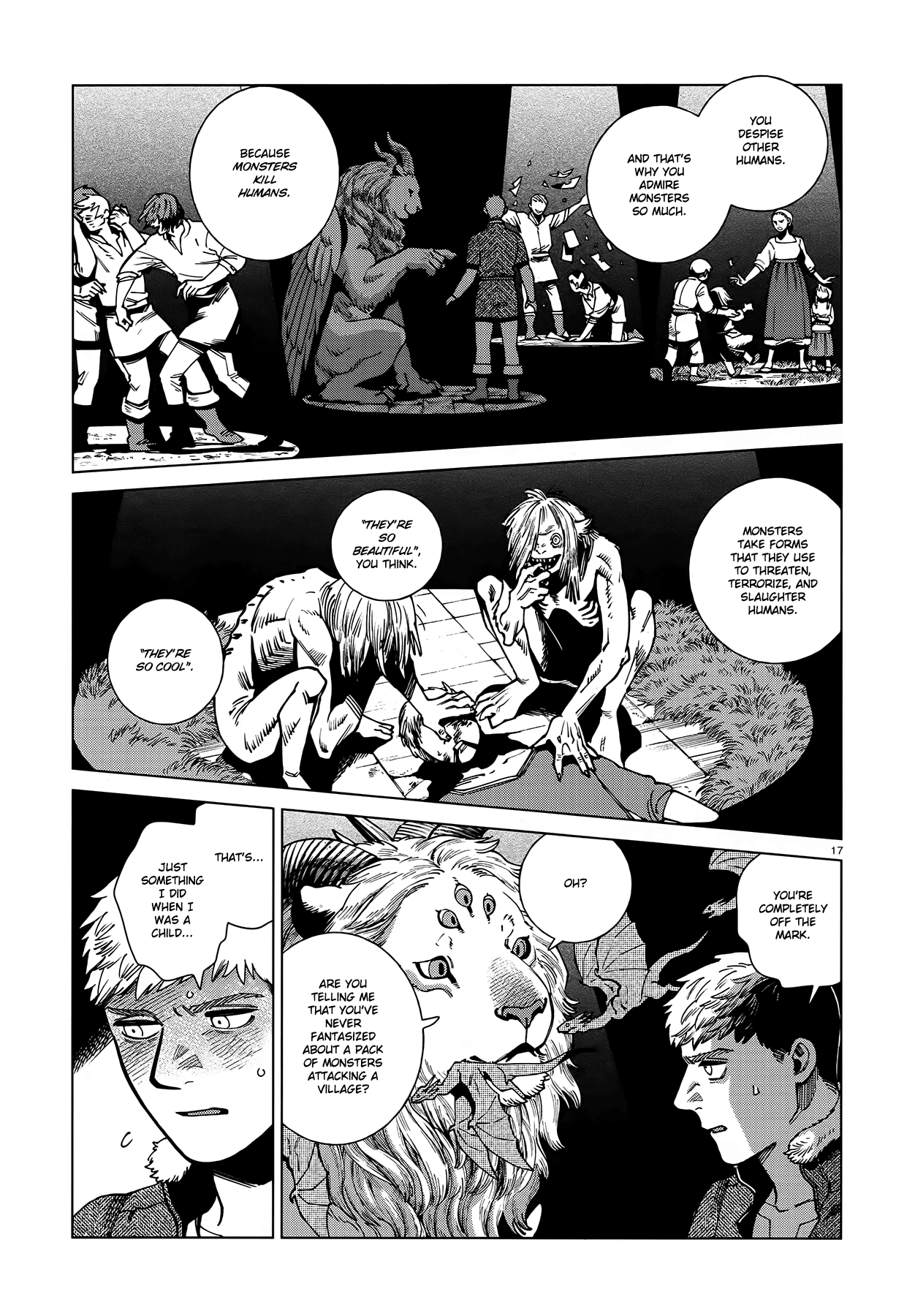 Dungeon Meshi Chapter 88 page 17 - Chapter 88: Winged Lion III
