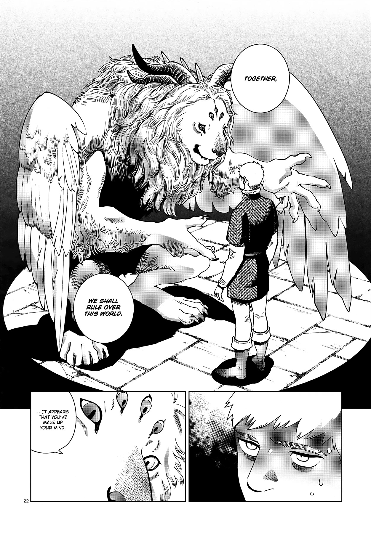 Dungeon Meshi Chapter 88 page 22 - Chapter 88: Winged Lion III