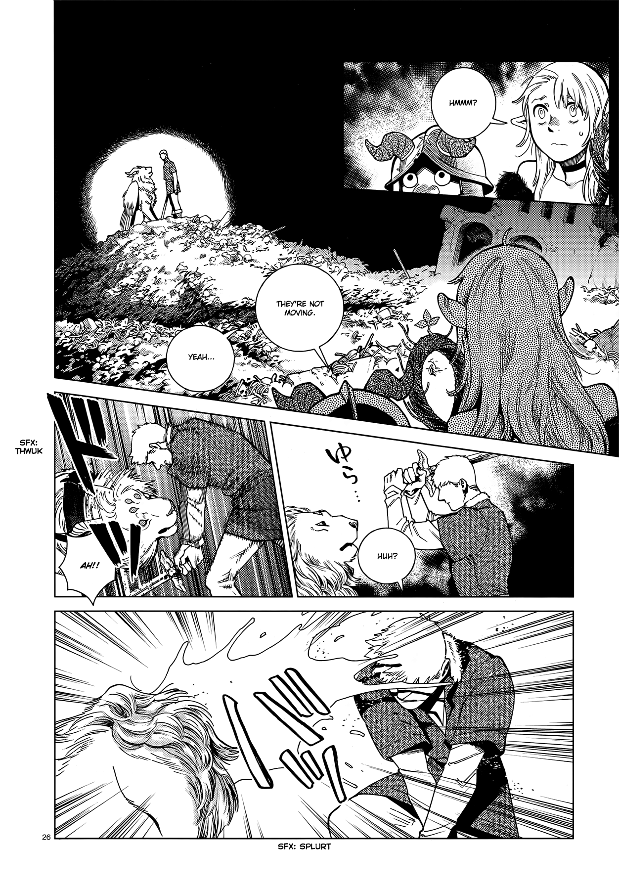 Dungeon Meshi Chapter 88 page 26 - Chapter 88: Winged Lion III