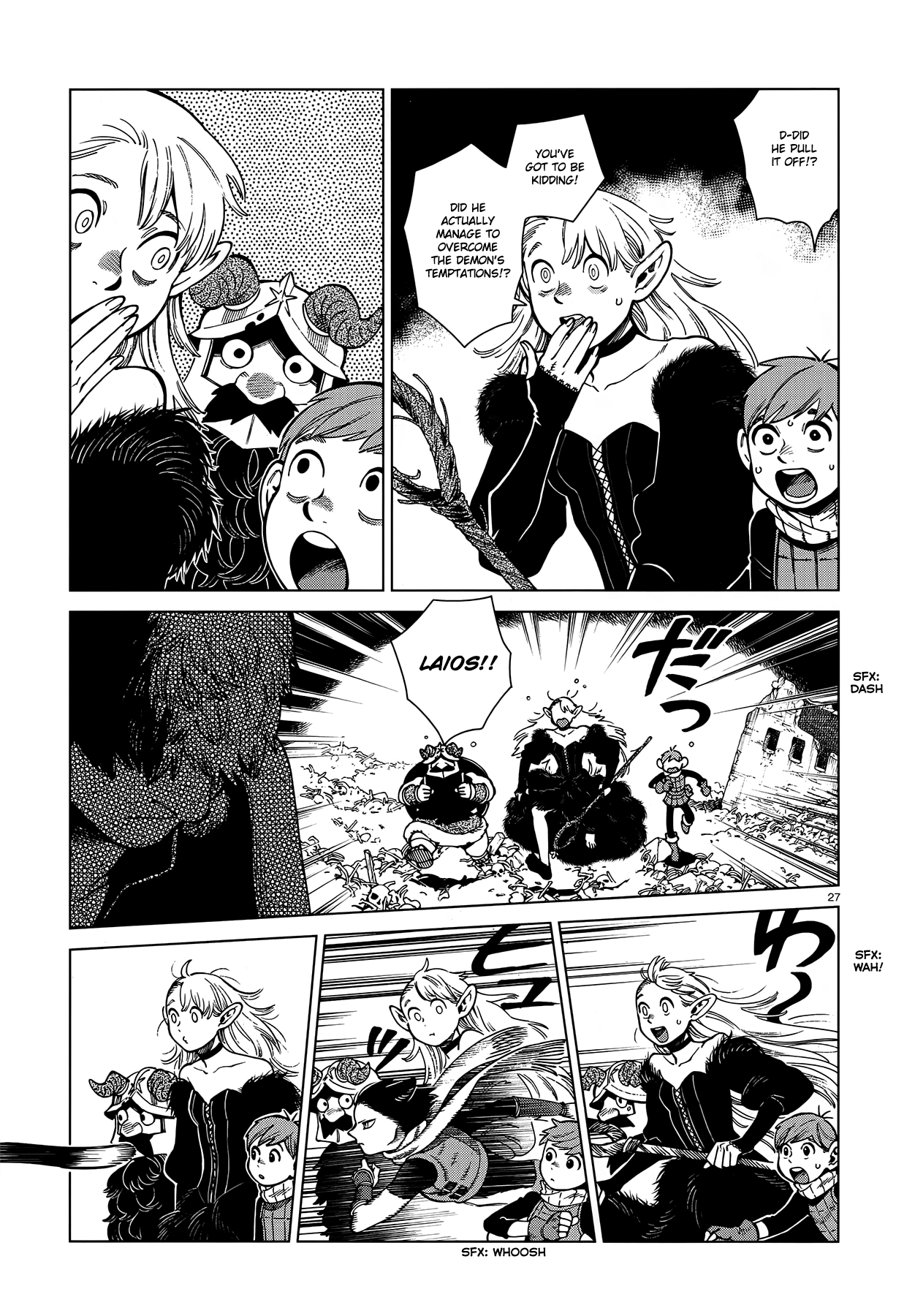 Dungeon Meshi Chapter 88 page 27 - Chapter 88: Winged Lion III