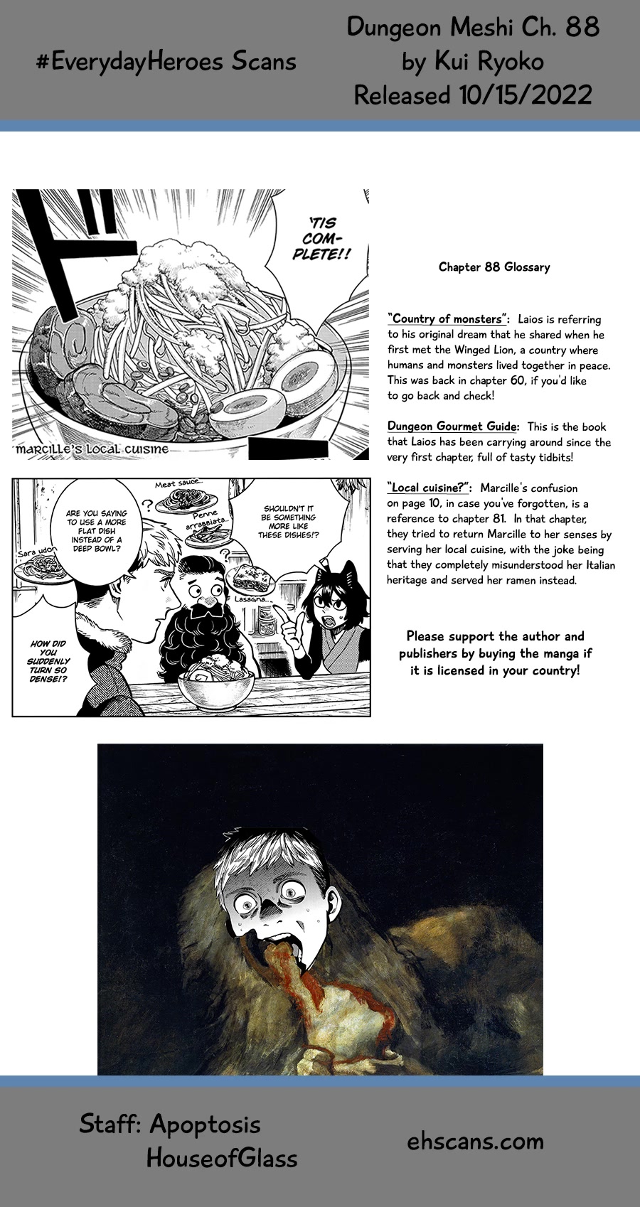 Dungeon Meshi Chapter 88 page 31 - Chapter 88: Winged Lion III