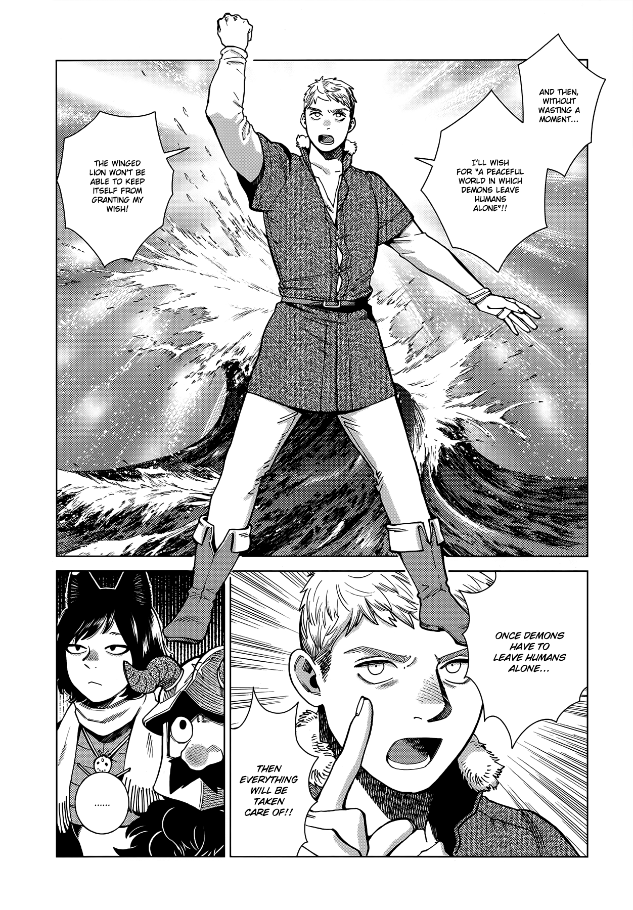 Dungeon Meshi Chapter 88 page 6 - Chapter 88: Winged Lion III