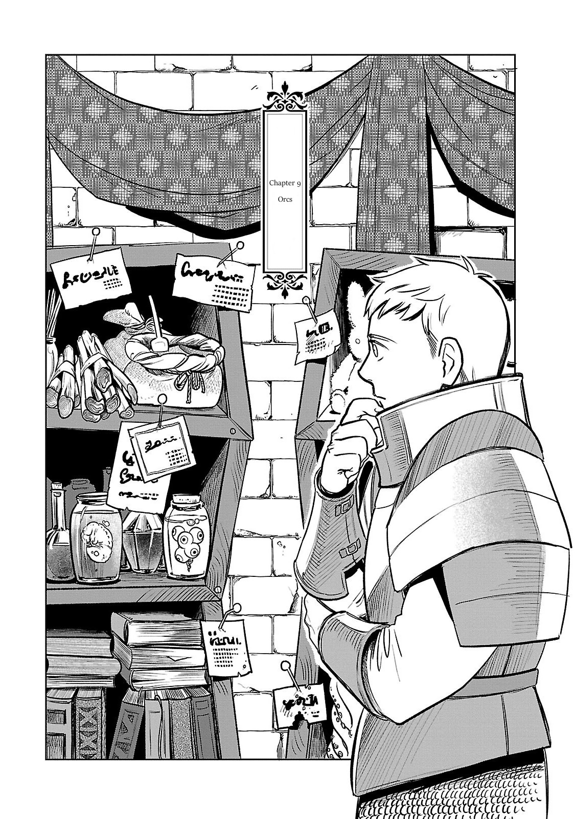 Dungeon Meshi Chapter 9 page 1 - Chapter 9: Orcs
