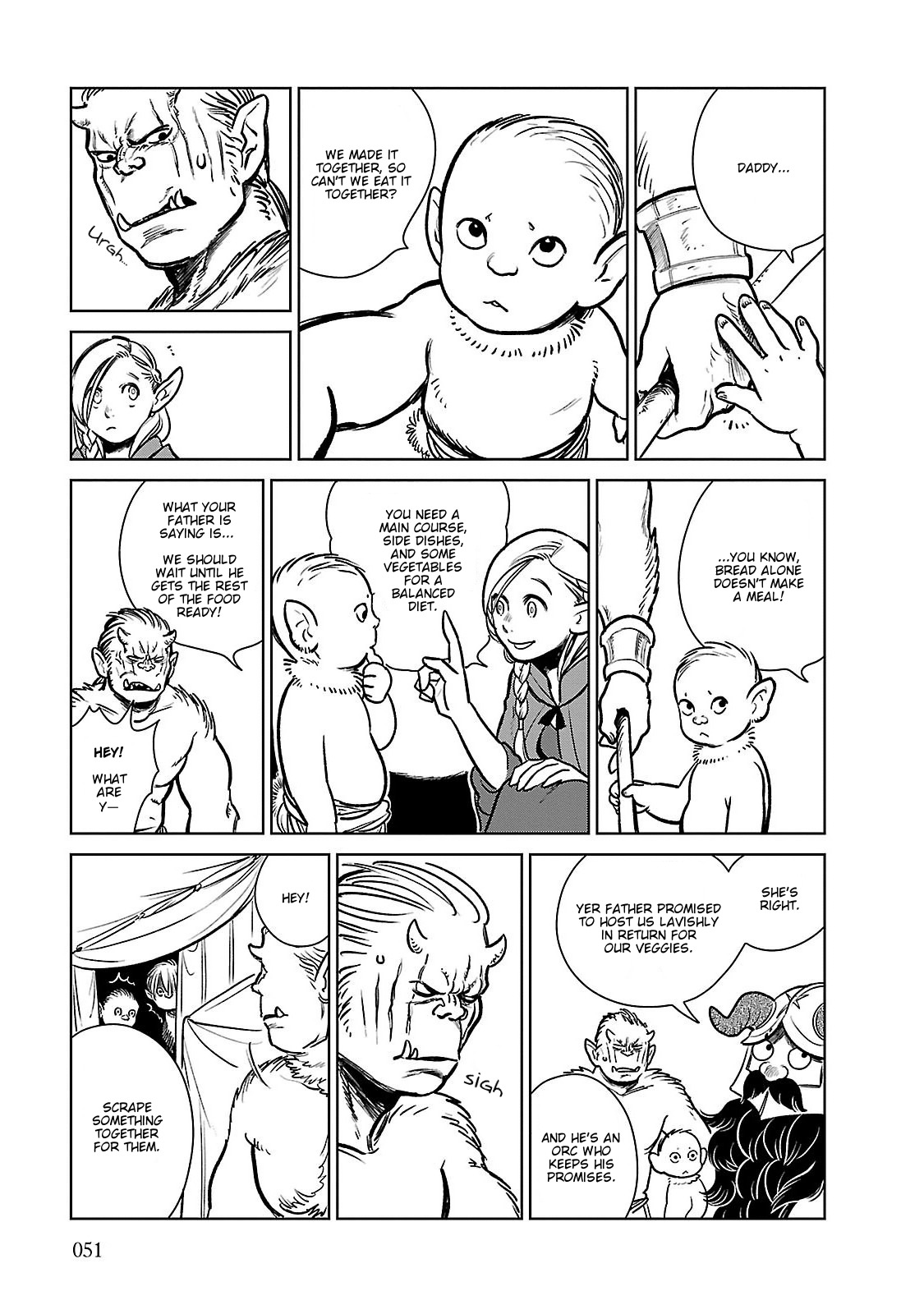 Dungeon Meshi Chapter 9 page 23 - Chapter 9: Orcs