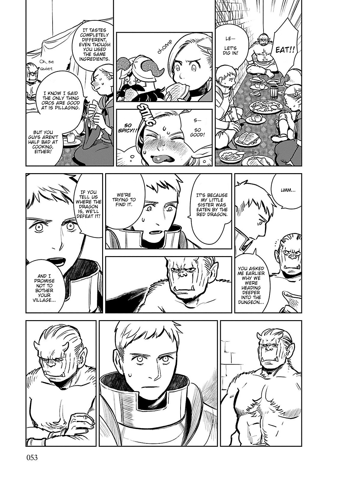 Dungeon Meshi Chapter 9 page 25 - Chapter 9: Orcs