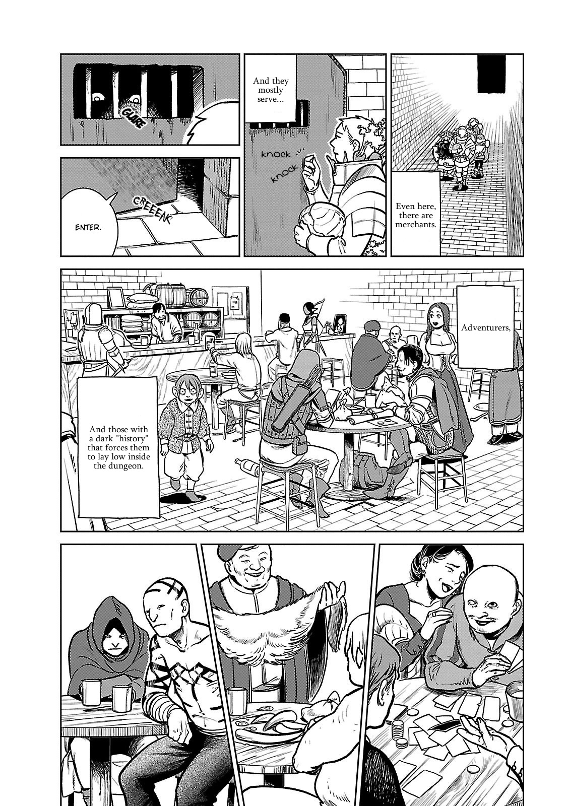Dungeon Meshi Chapter 9 page 4 - Chapter 9: Orcs