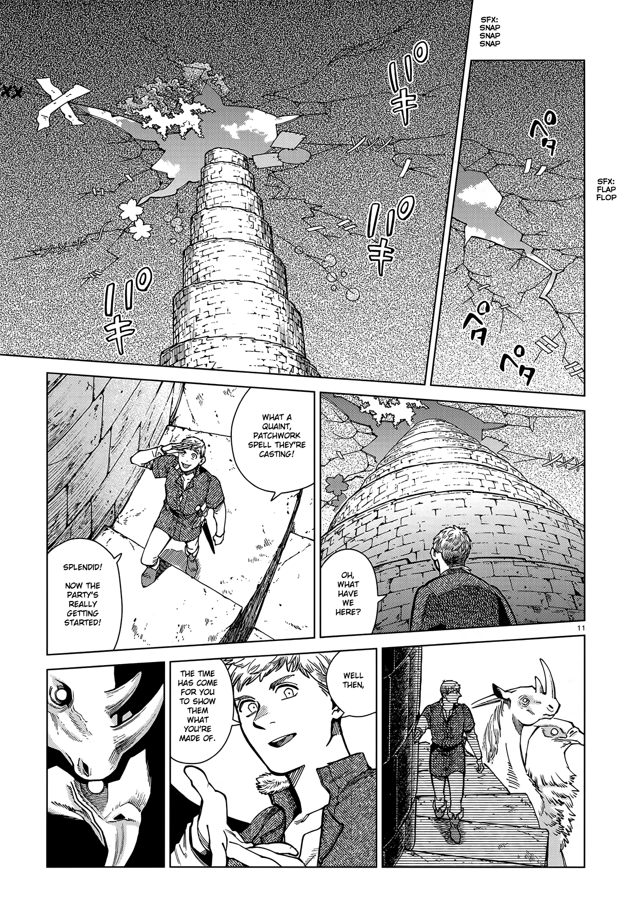 Dungeon Meshi Chapter 90 page 10 - Chapter 90: Winged Lion V