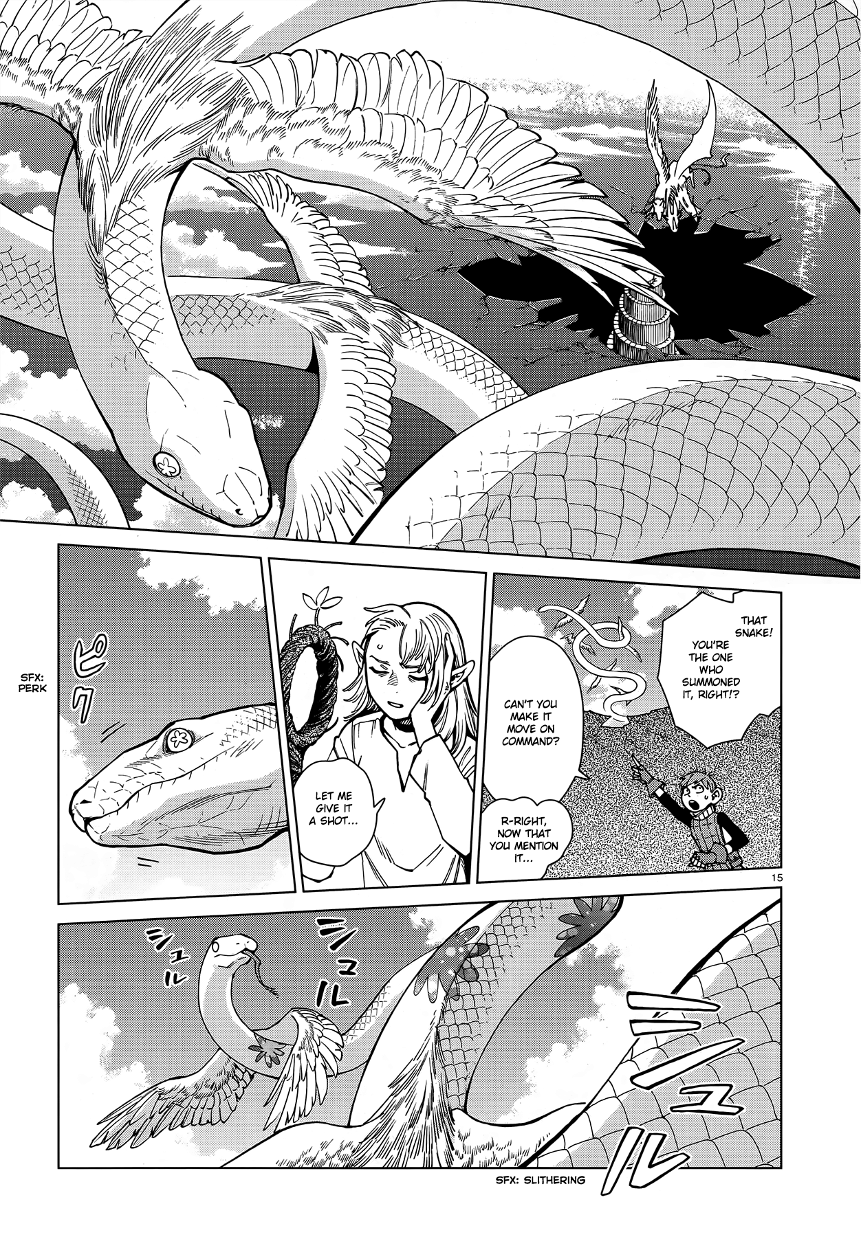 Dungeon Meshi Chapter 90 page 14 - Chapter 90: Winged Lion V