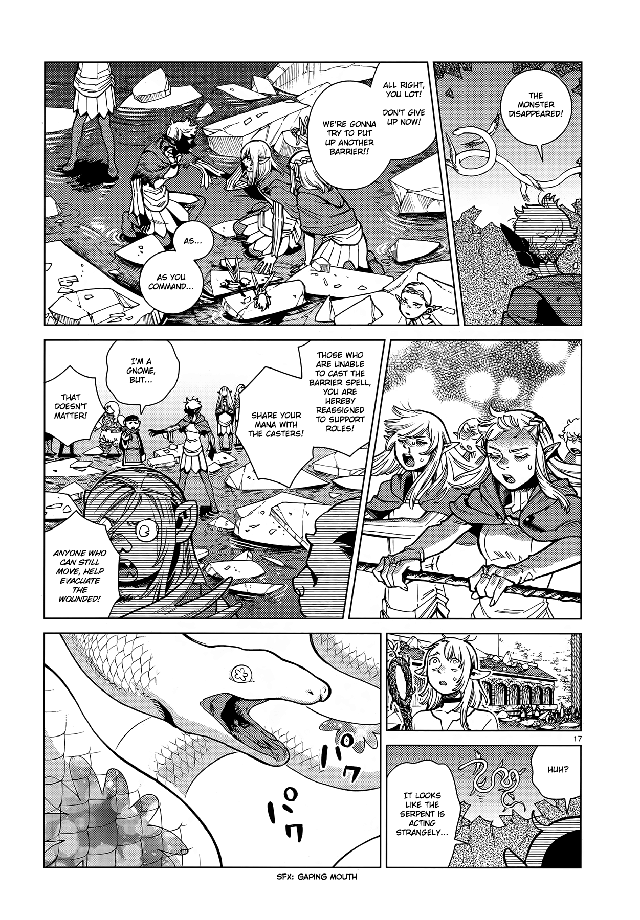 Dungeon Meshi Chapter 90 page 16 - Chapter 90: Winged Lion V