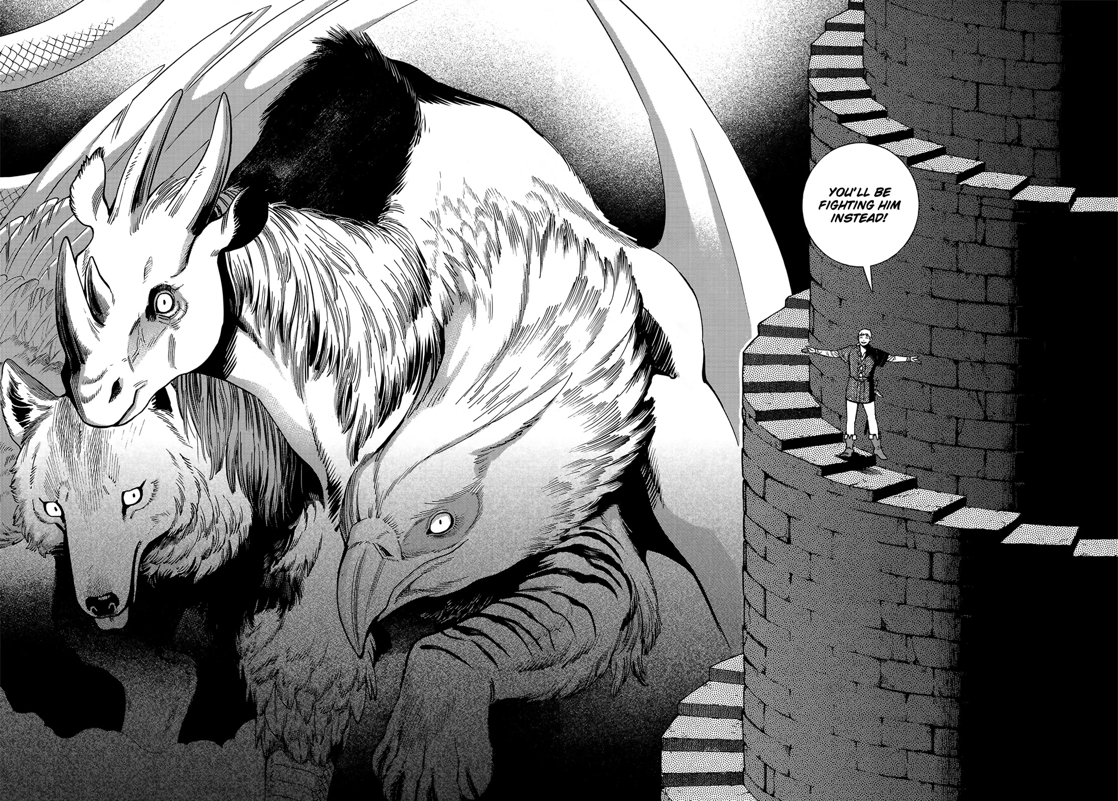 Dungeon Meshi Chapter 90 page 2 - Chapter 90: Winged Lion V