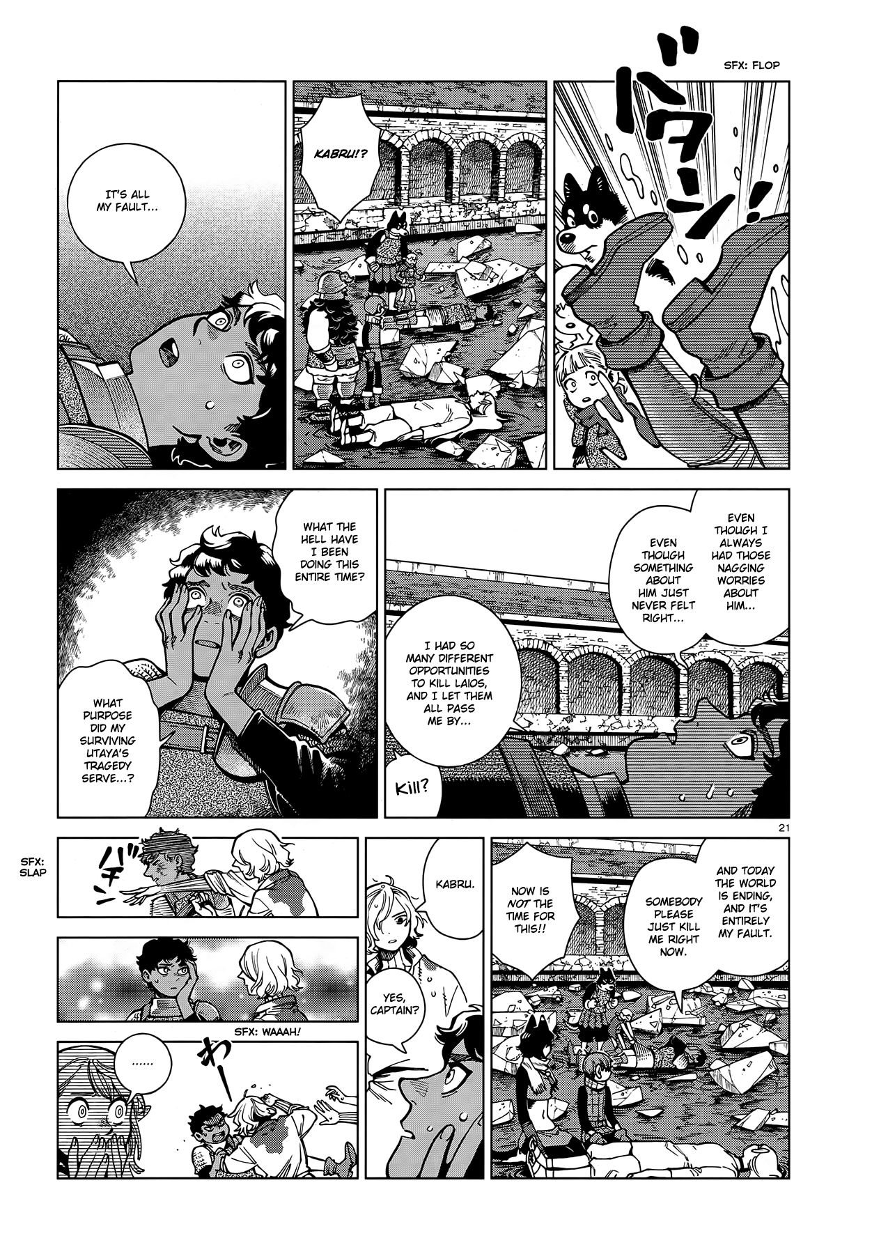 Dungeon Meshi Chapter 90 page 20 - Chapter 90: Winged Lion V