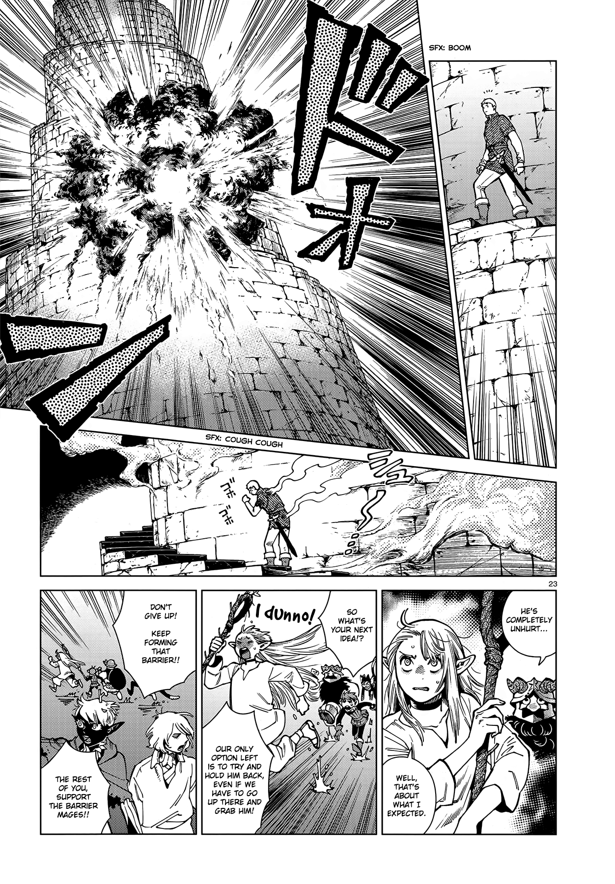 Dungeon Meshi Chapter 90 page 22 - Chapter 90: Winged Lion V